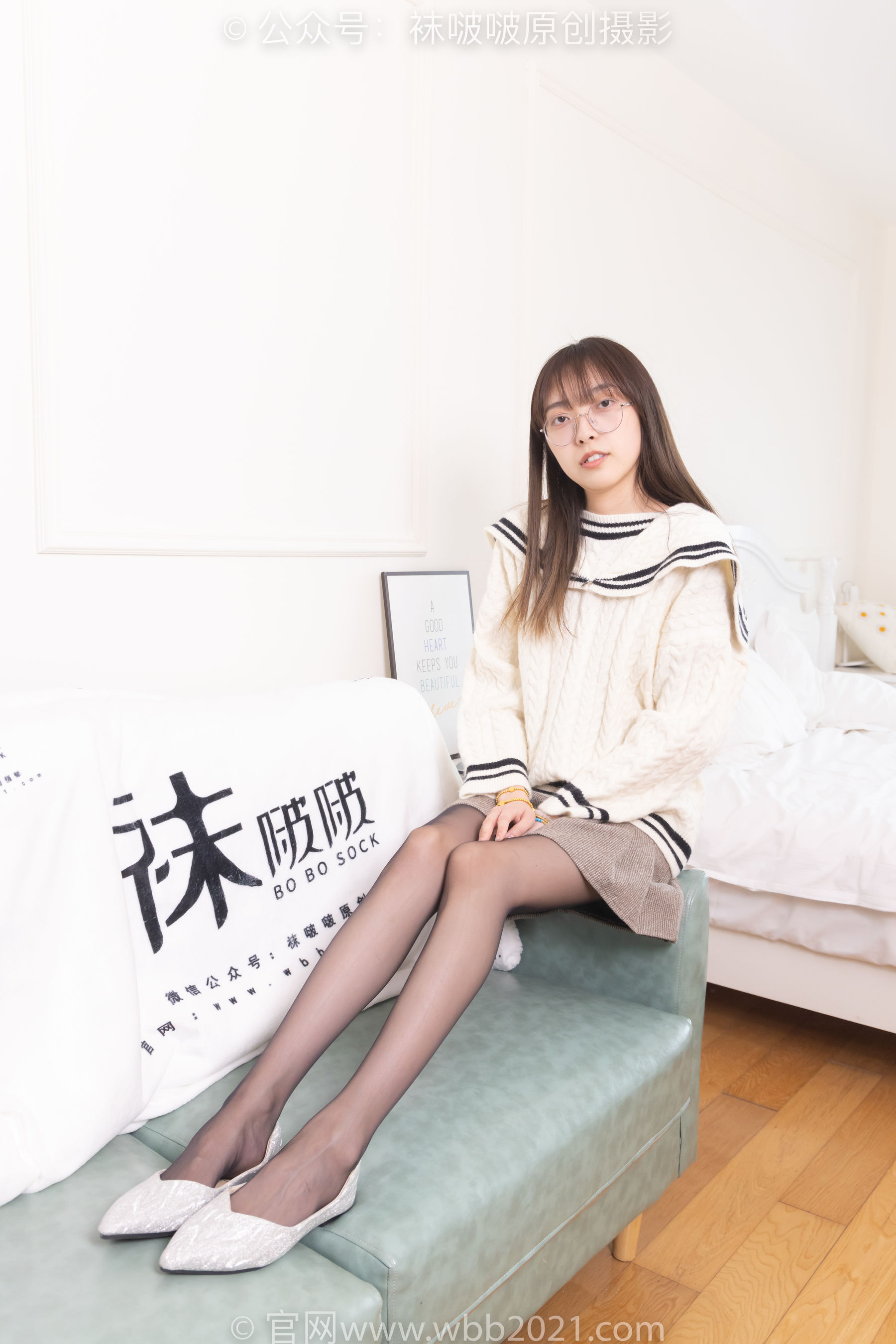 BoBoSocks袜啵啵 No.361 稚予 -高跟凉鞋、平底鞋、超薄黑丝、灰丝