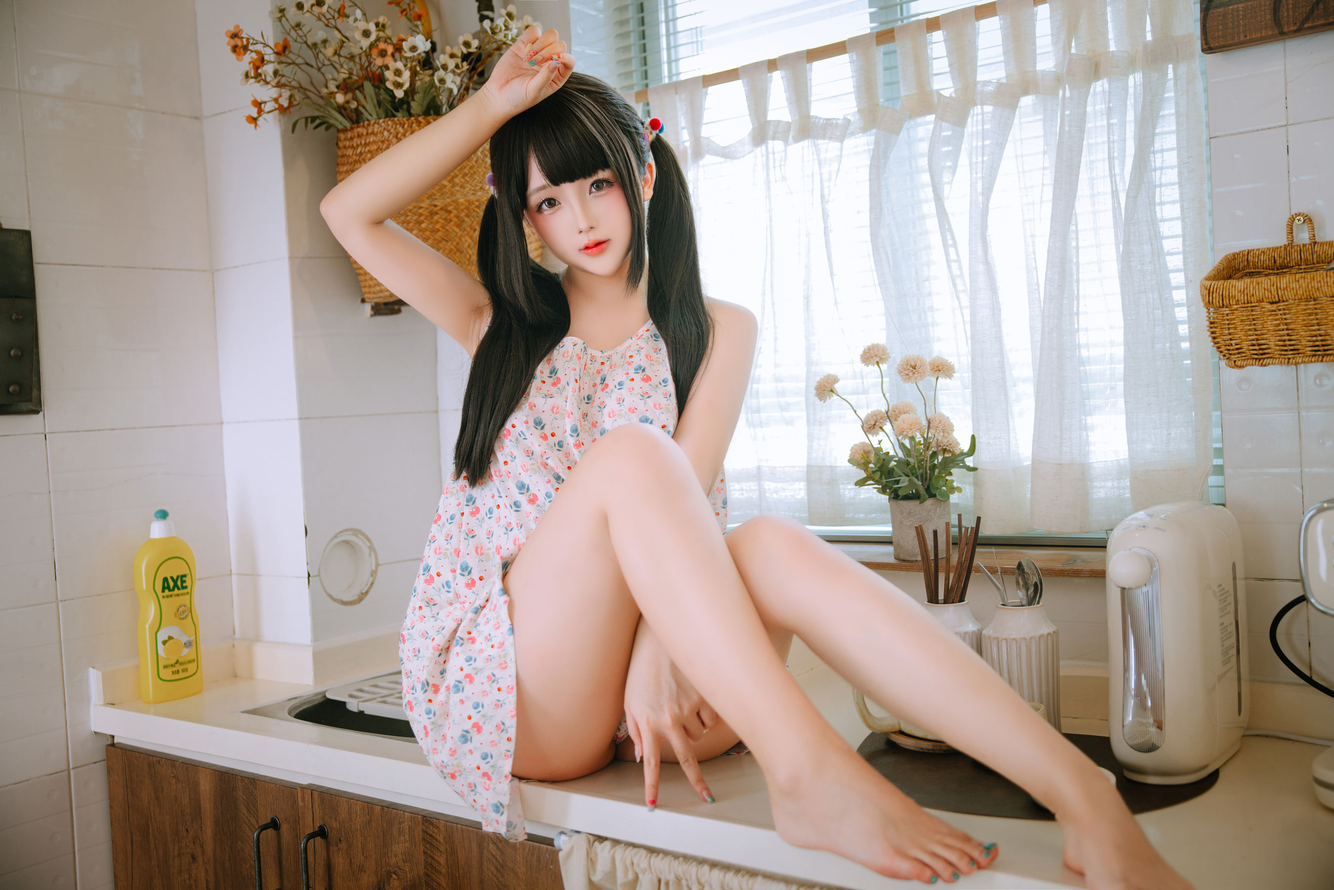 Cosplay 日奈娇 - 厨房