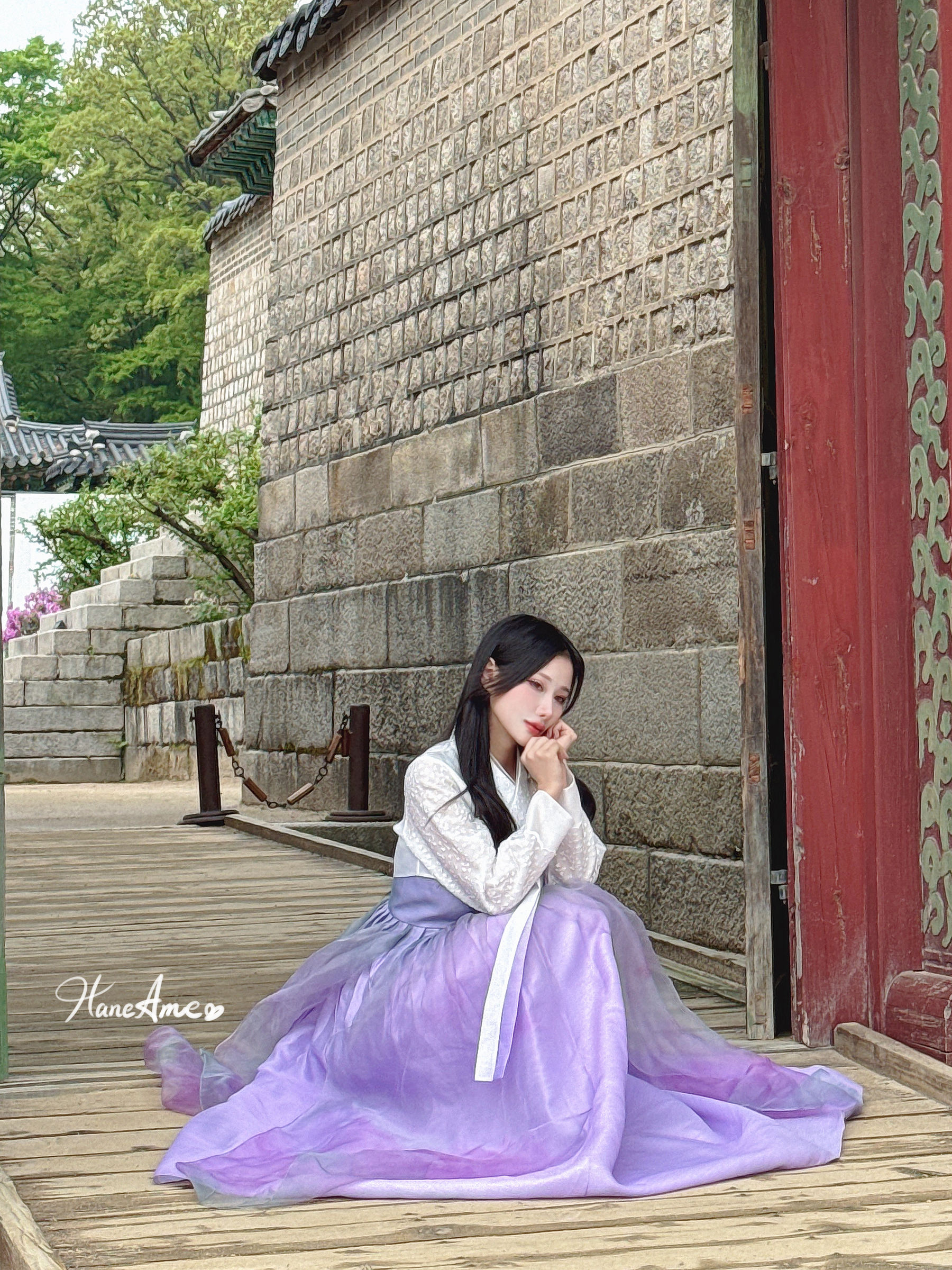 Hane Ame 雨波写真 - Original 韓國漢服
