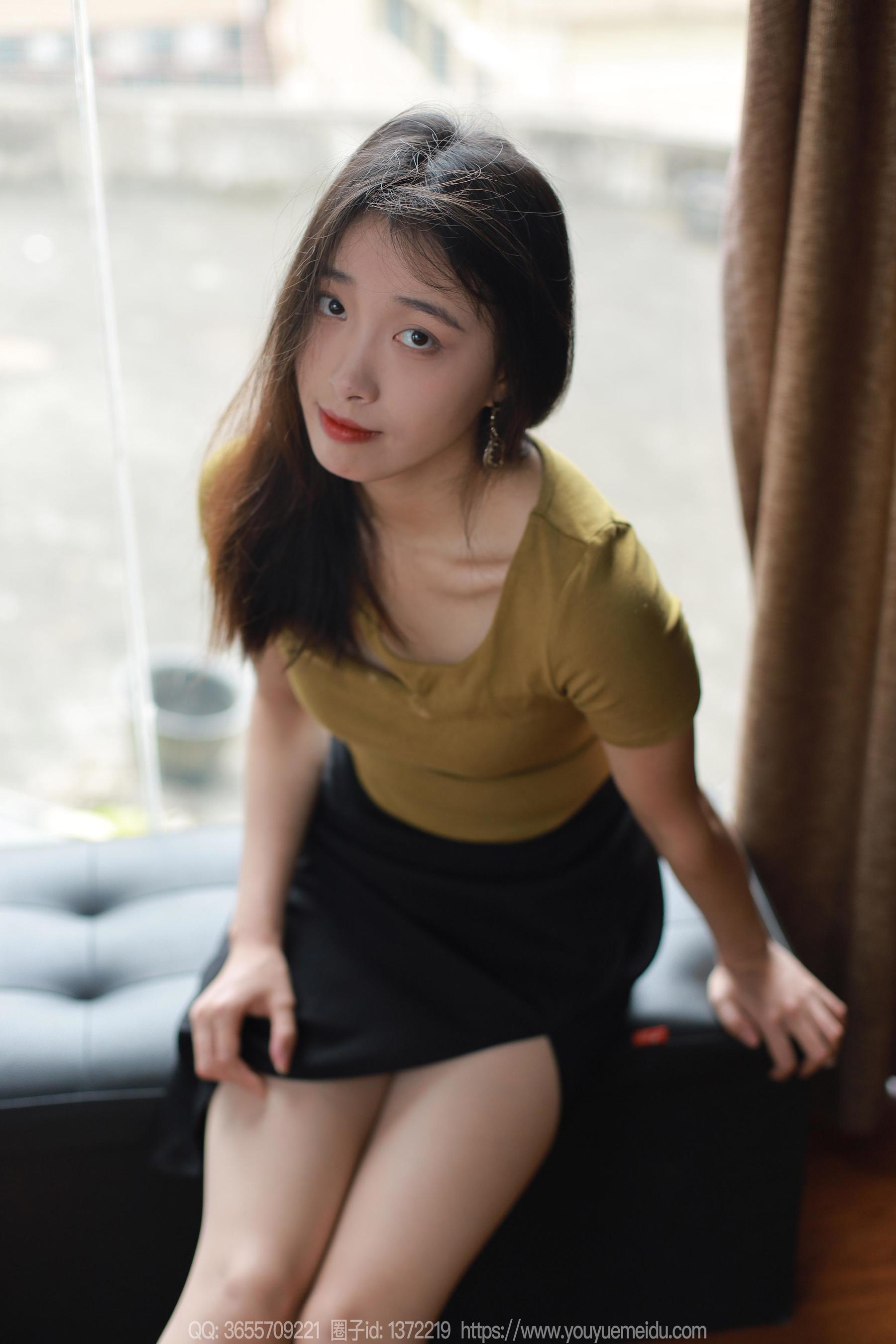 IESS异思趣向 - 模特： 小九 《高叉长裙》