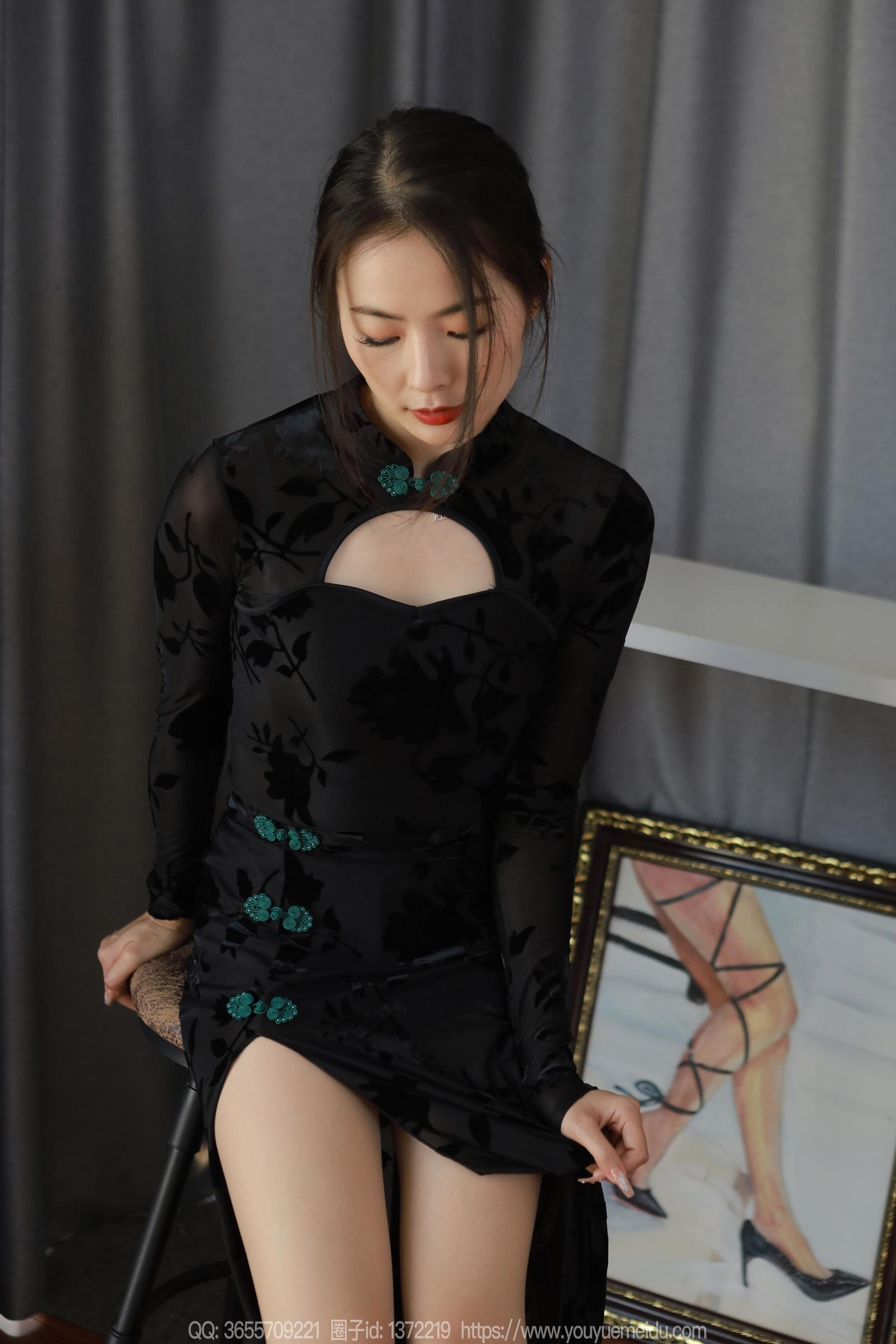 IESS异思趣向 - 模特： 小金 《高叉旗袍》
