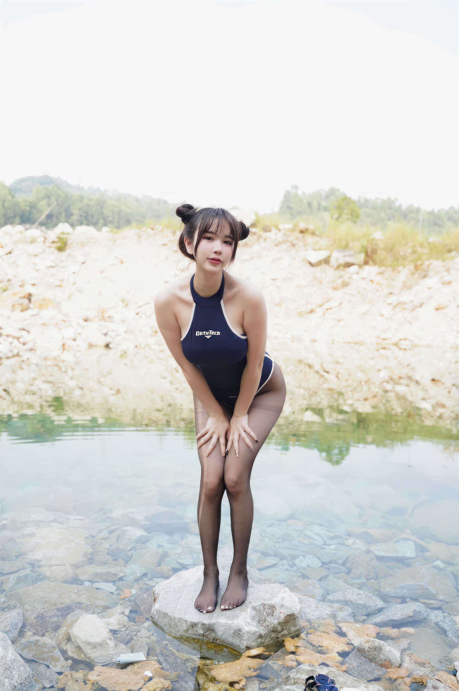 Tina很妖孽呀 - 小溪体操服死库水JK