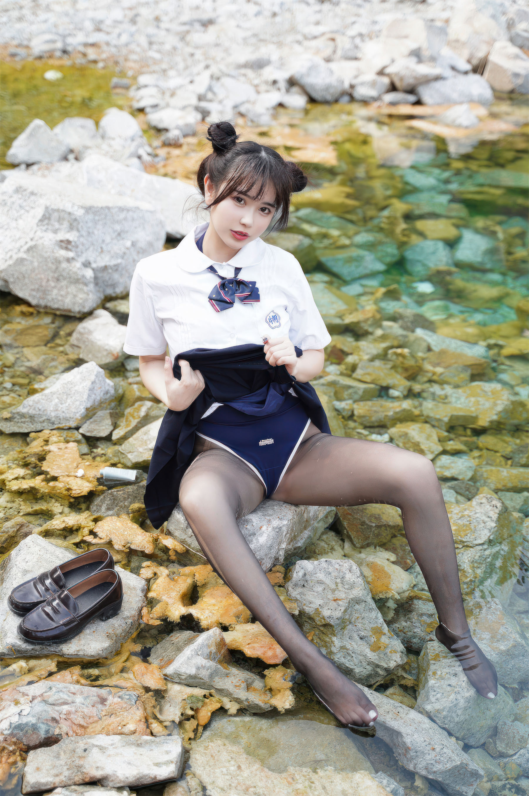 Tina很妖孽呀 - 小溪体操服死库水JK