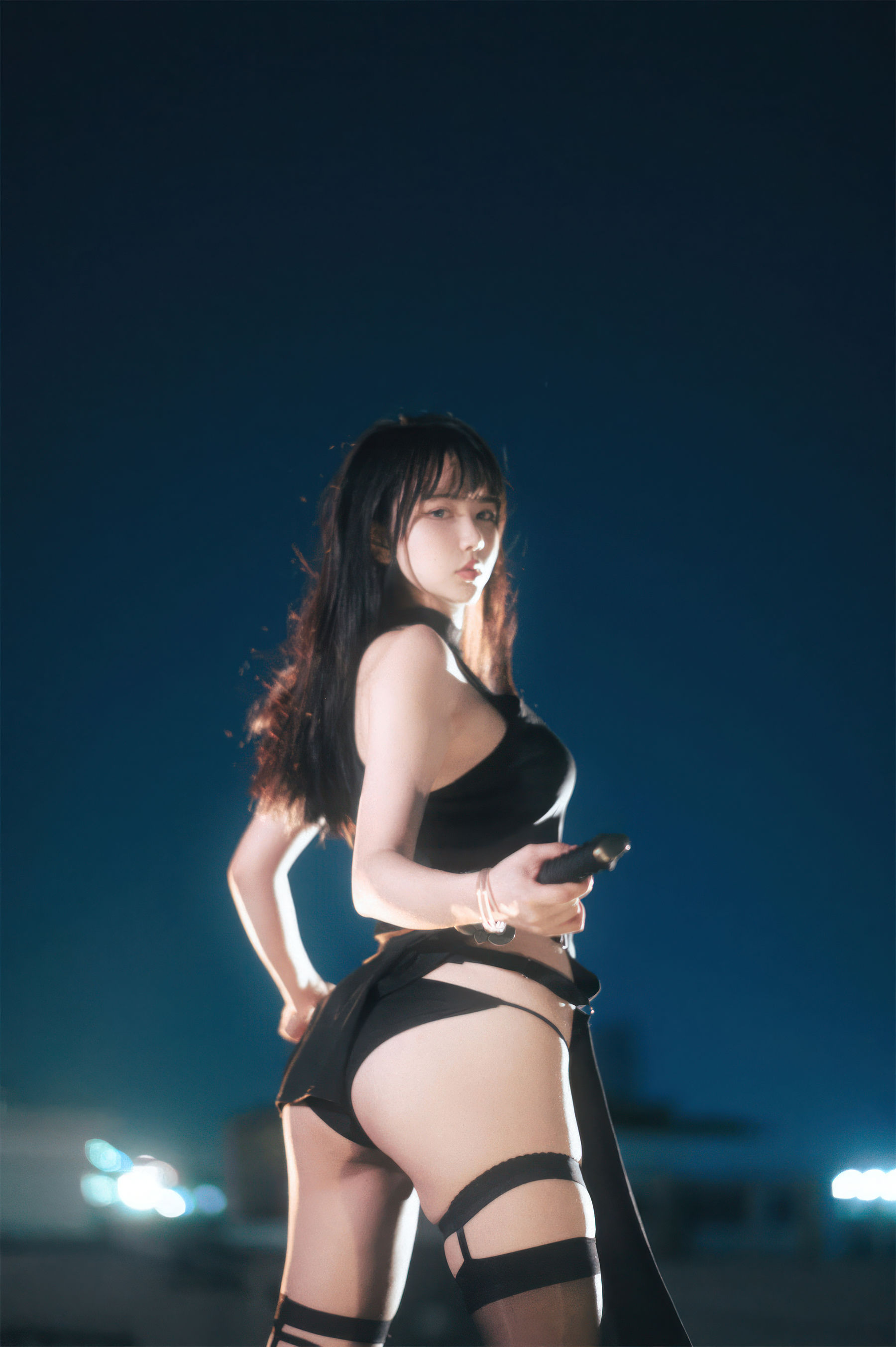 Tina很妖孽呀 - 战斗服旗袍