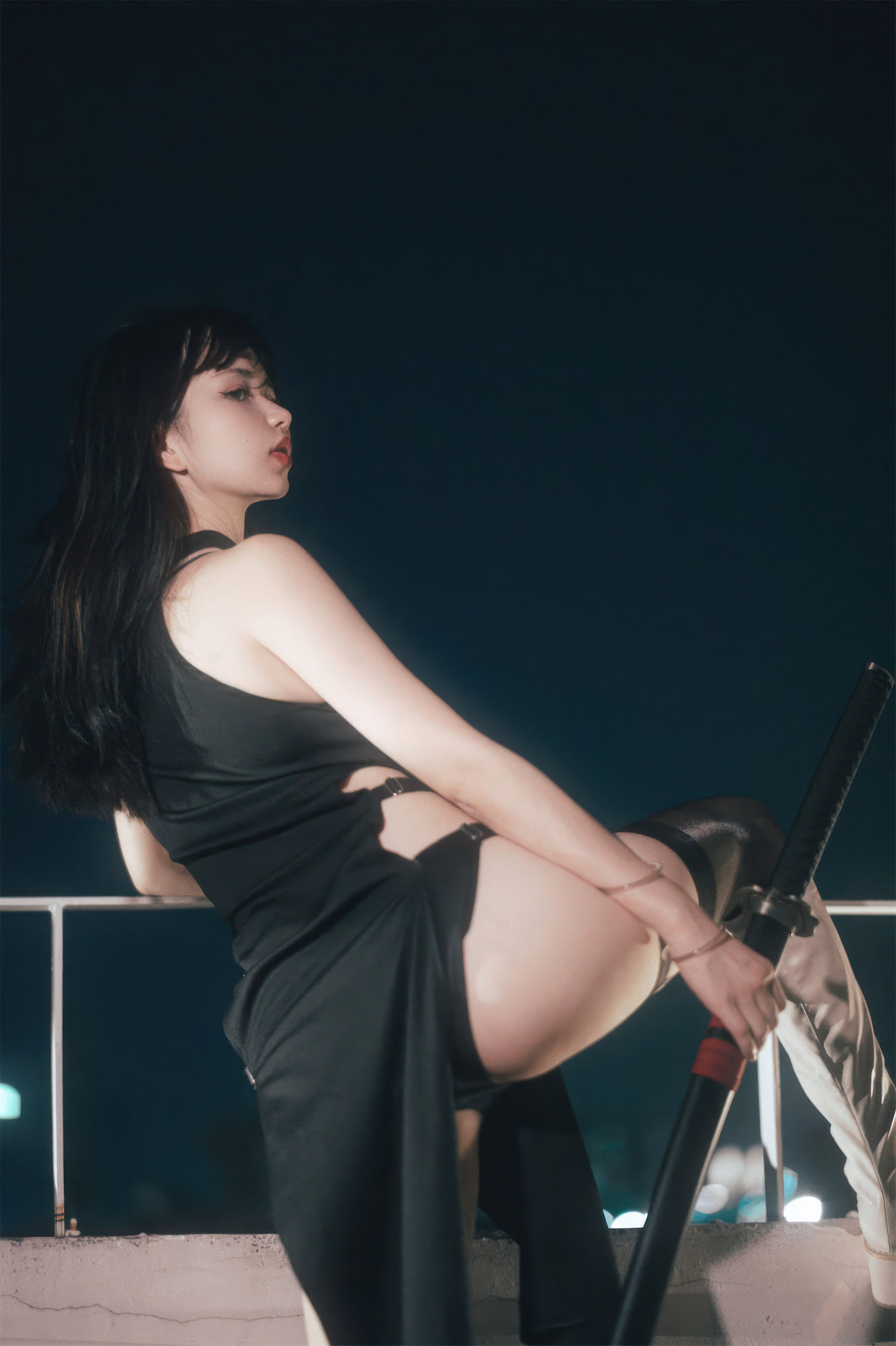 Tina很妖孽呀 - 战斗服旗袍