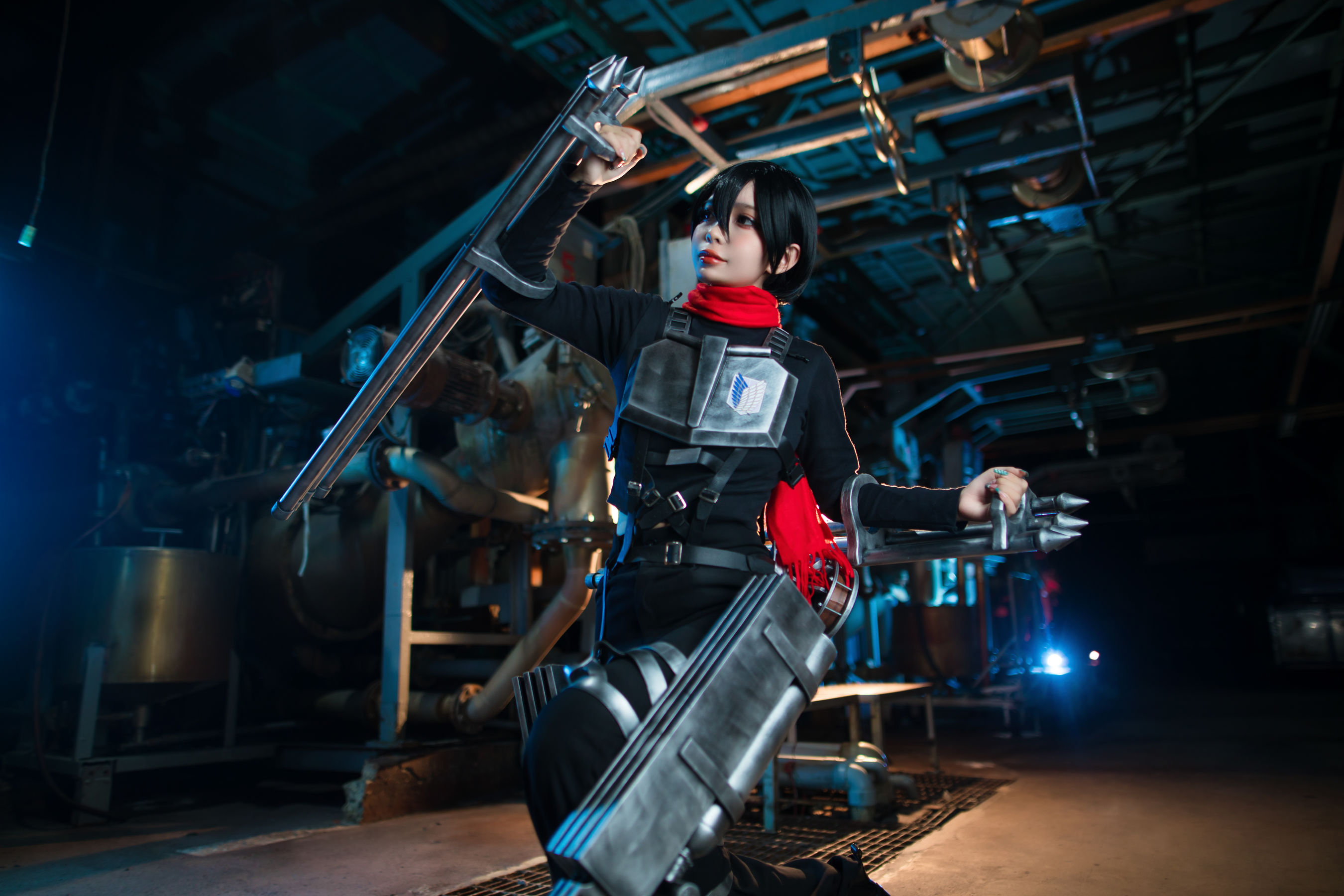 Umeko J - cosplay Mikasa Final Season Attack on Titan