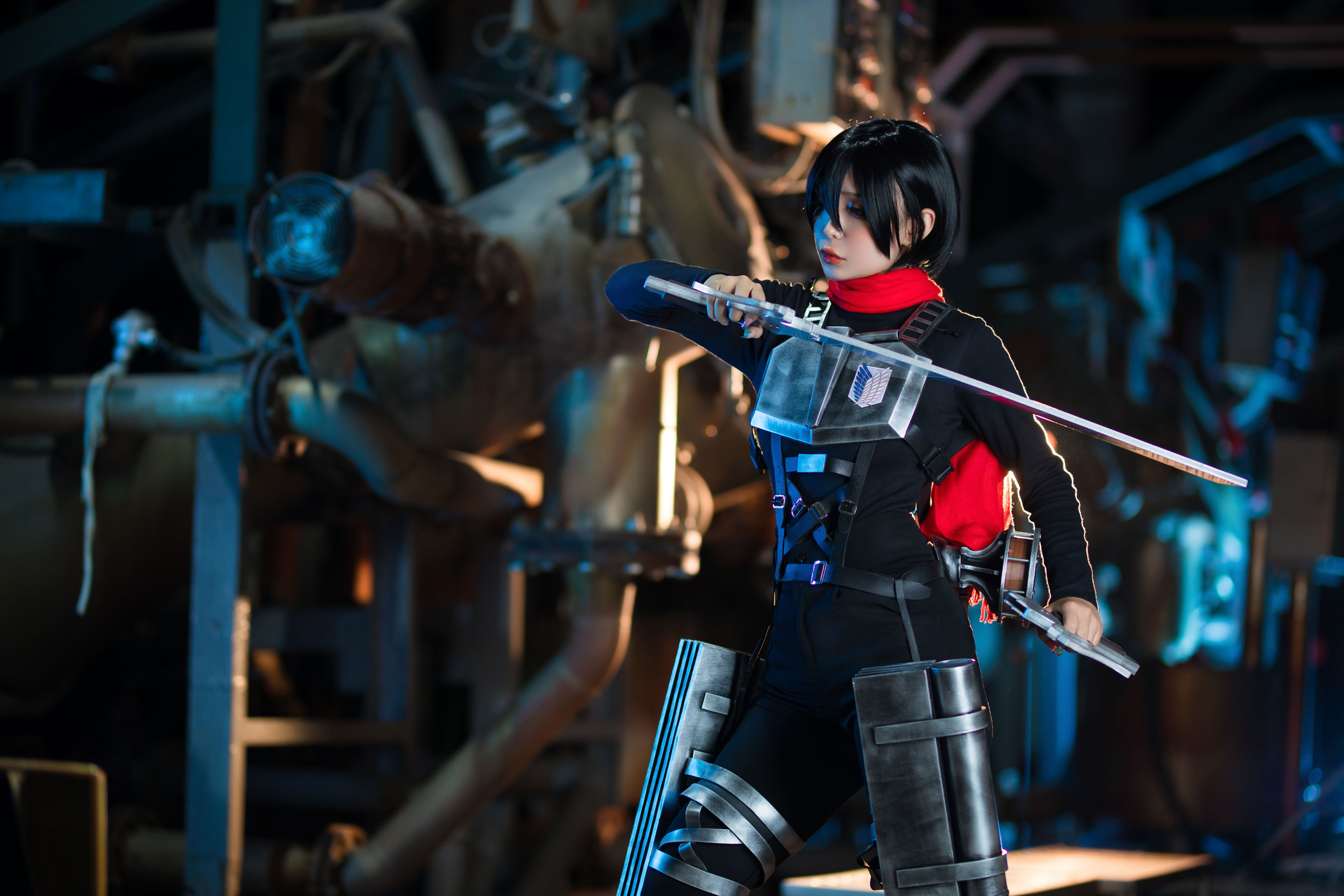 Umeko J - cosplay Mikasa Final Season Attack on Titan