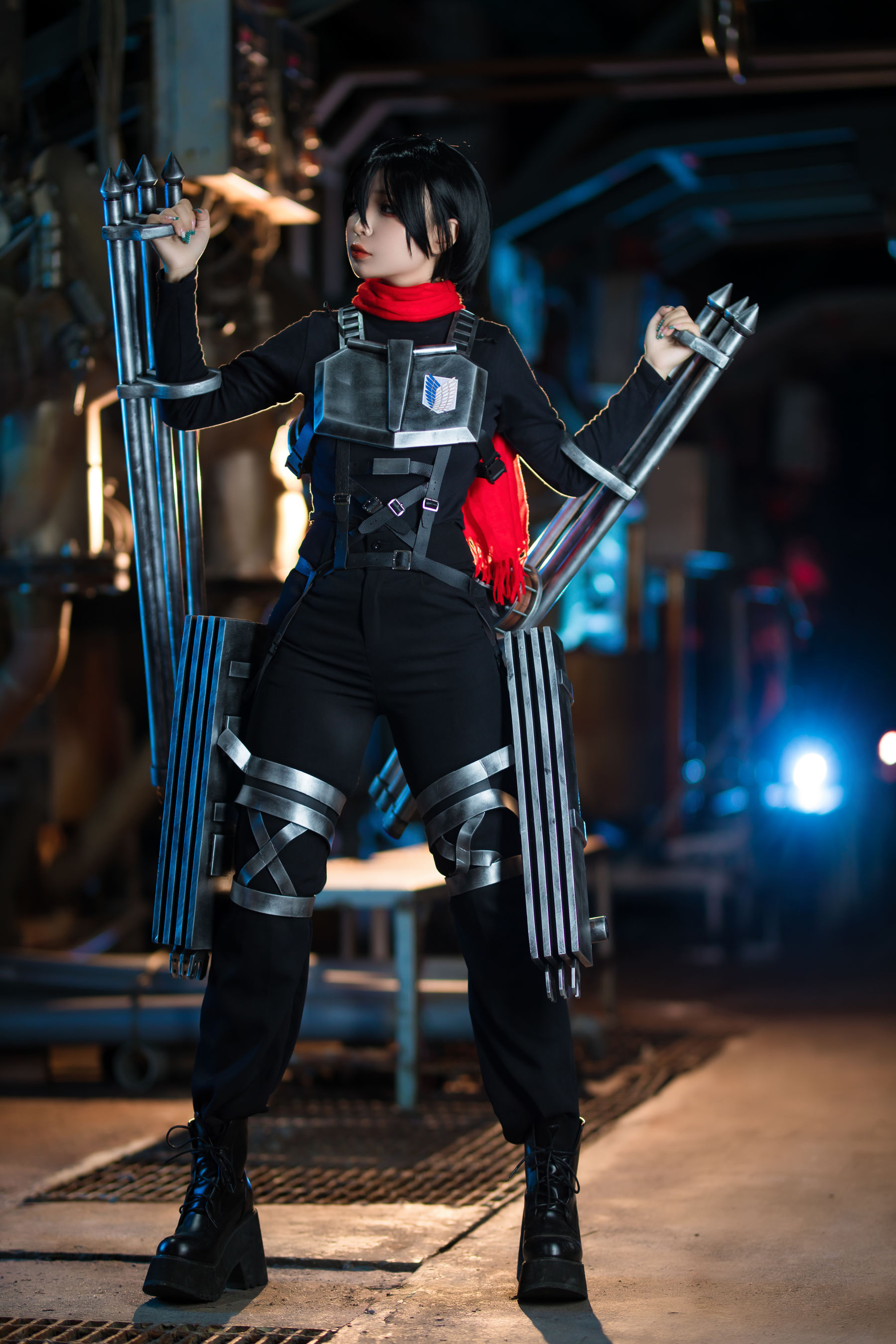 Umeko J - cosplay Mikasa Final Season Attack on Titan