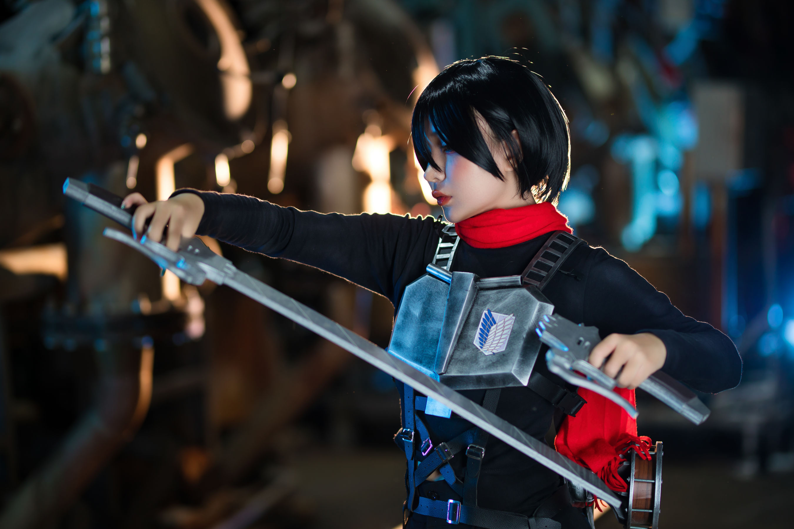 Umeko J - cosplay Mikasa Final Season Attack on Titan
