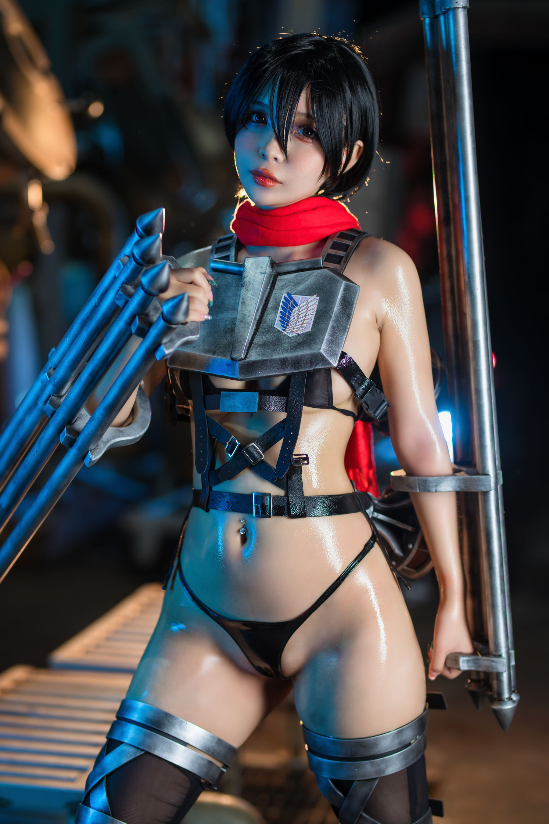Umeko J - cosplay Mikasa Final Season Attack on Titan
