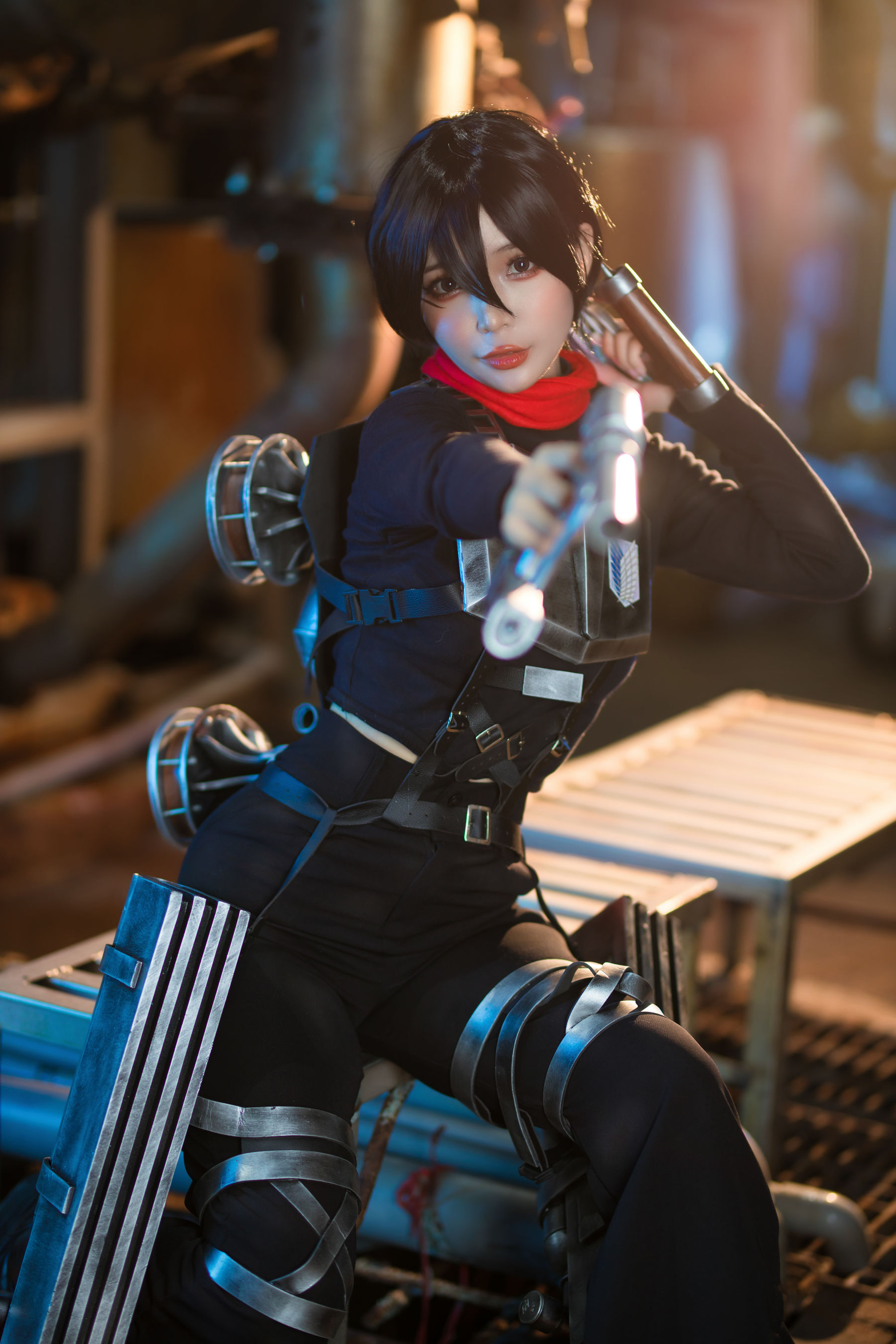 Umeko J - cosplay Mikasa Final Season Attack on Titan