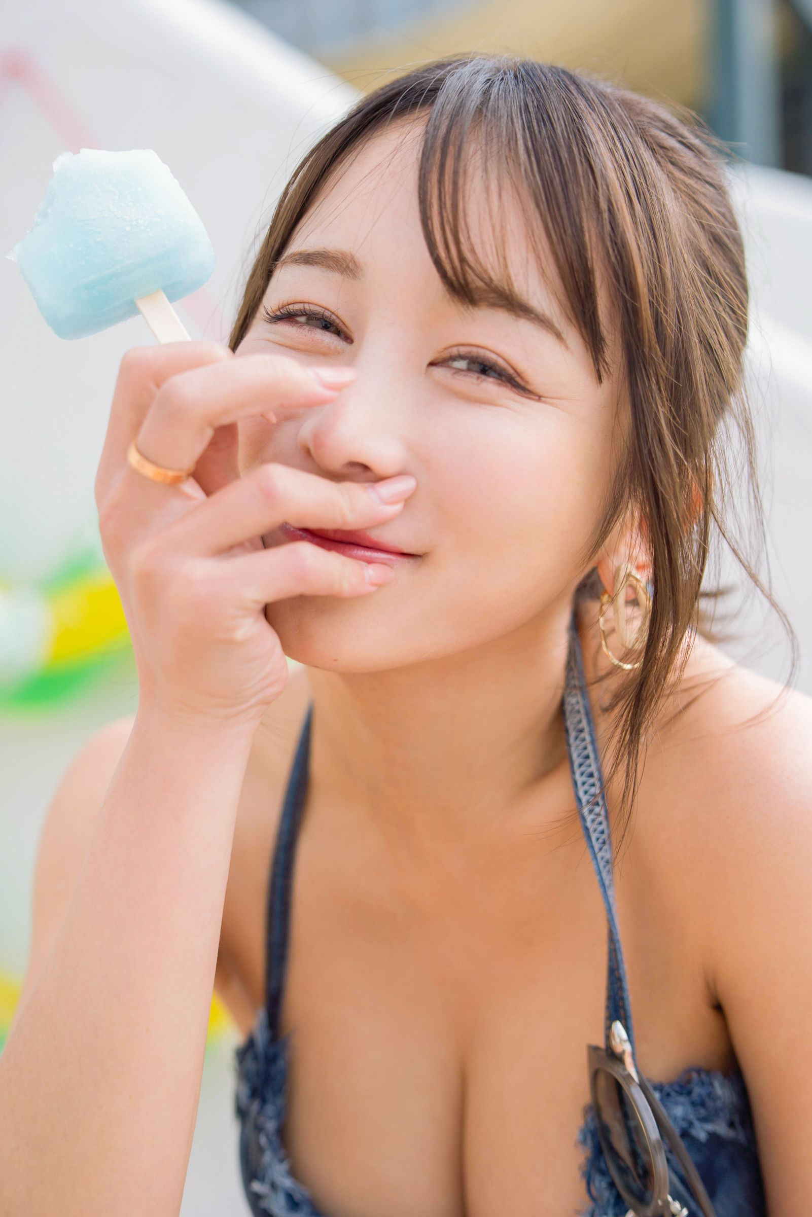 いくみ – (193iKkyu3) [Fantia] [2023.08.01] Denim Bikini×Popsicle