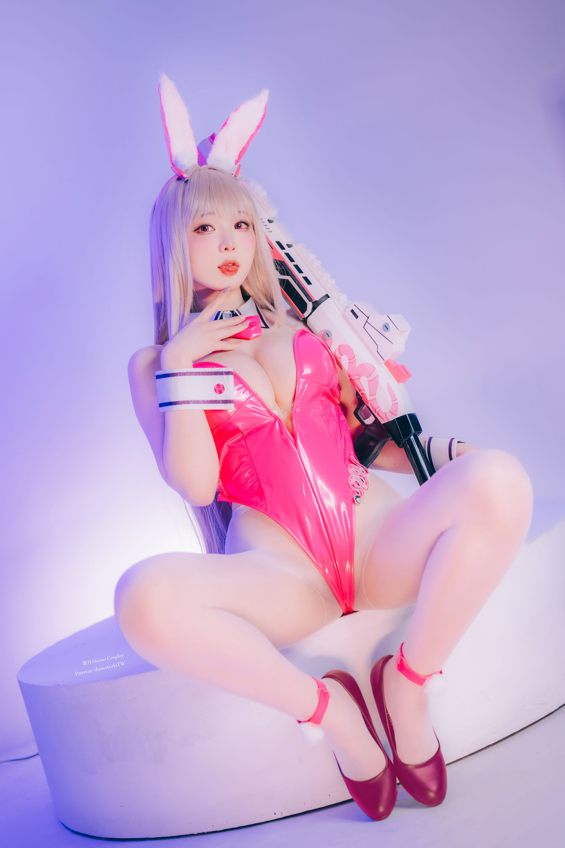 微博妹纸 霜月shimo - Viper Bunny Suit (NIKKE)