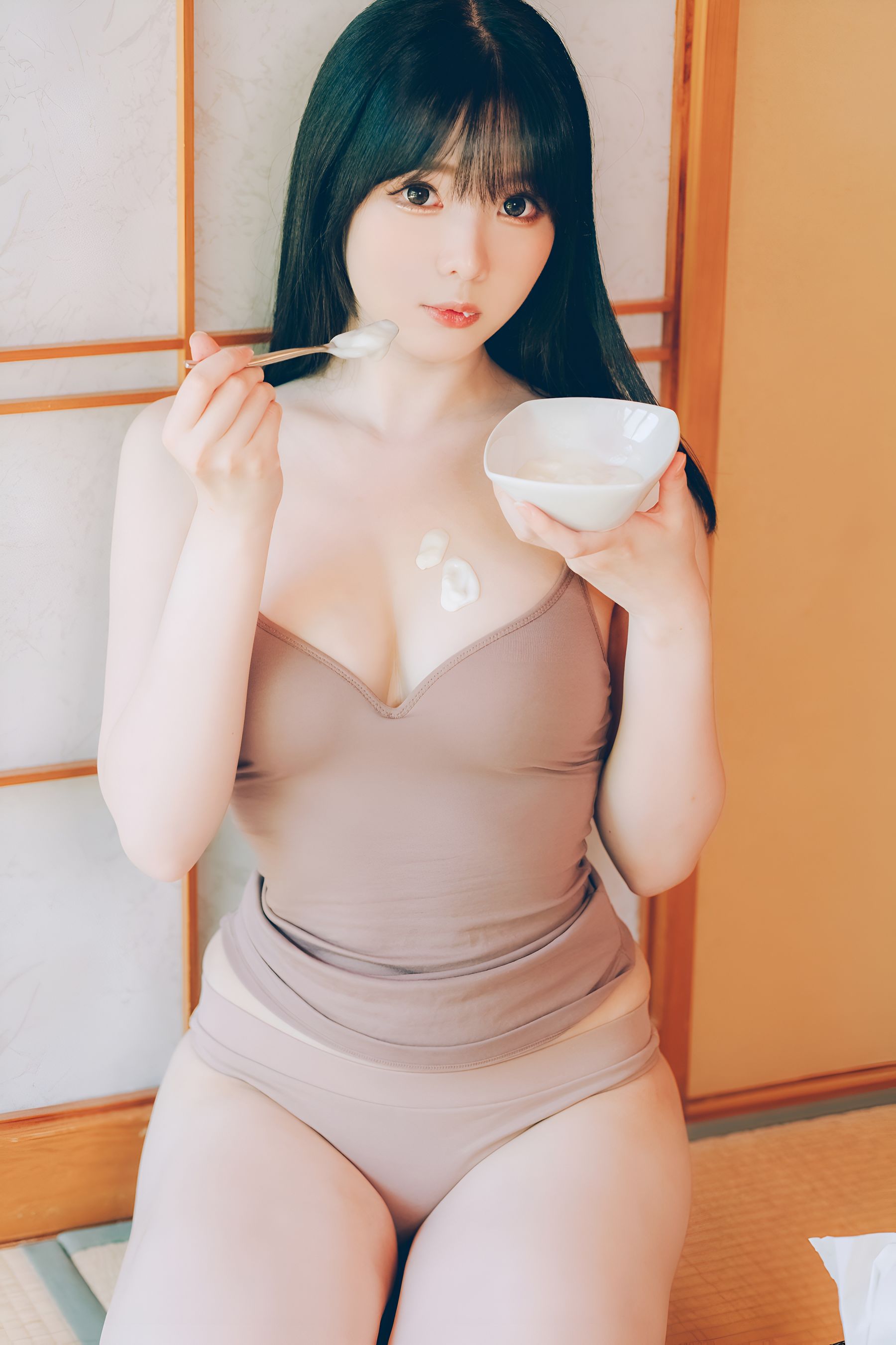 微博妹纸 霜月shimo - しもちゃんと一泊二日温泉旅行