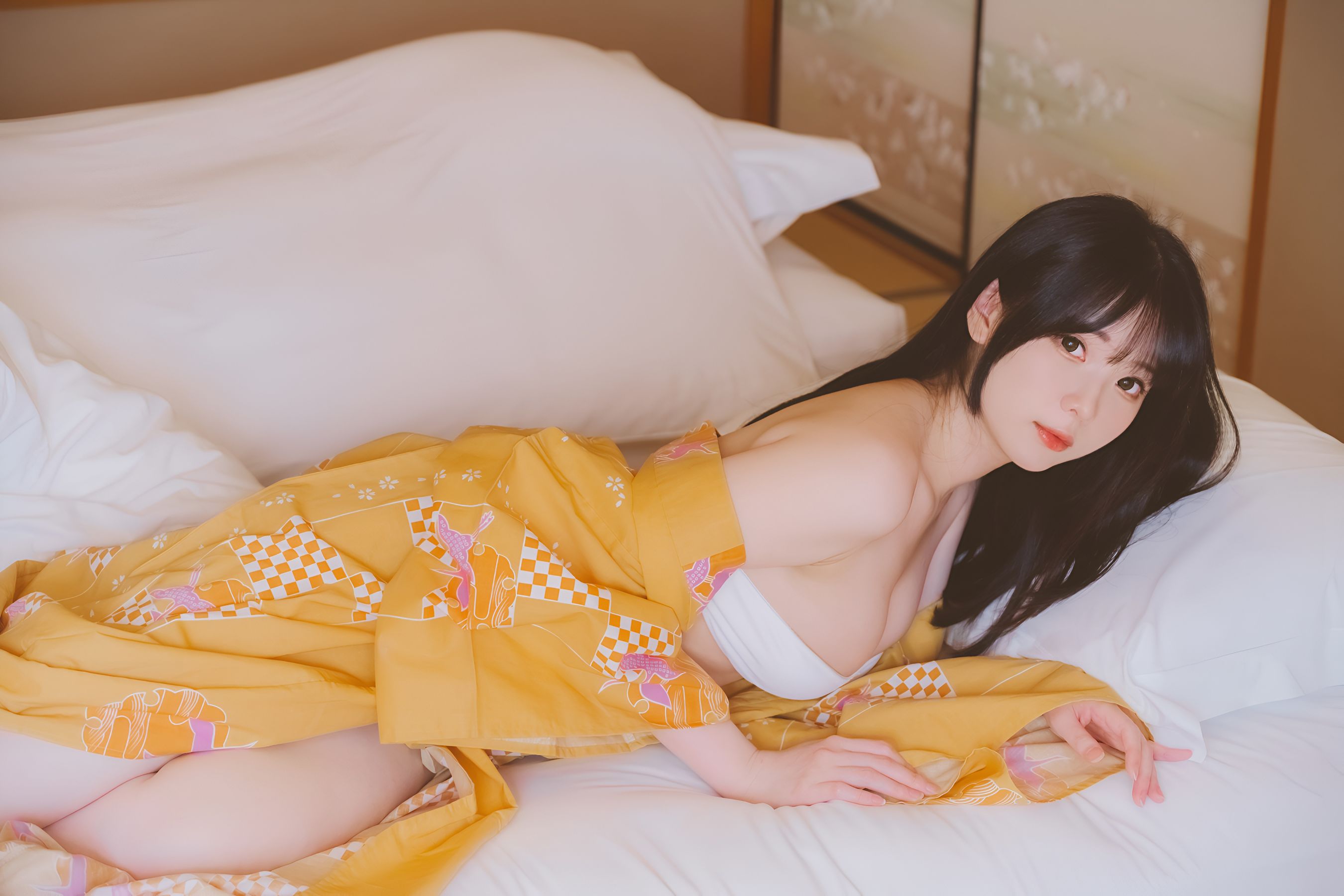 微博妹纸 霜月shimo - しもちゃんと一泊二日温泉旅行