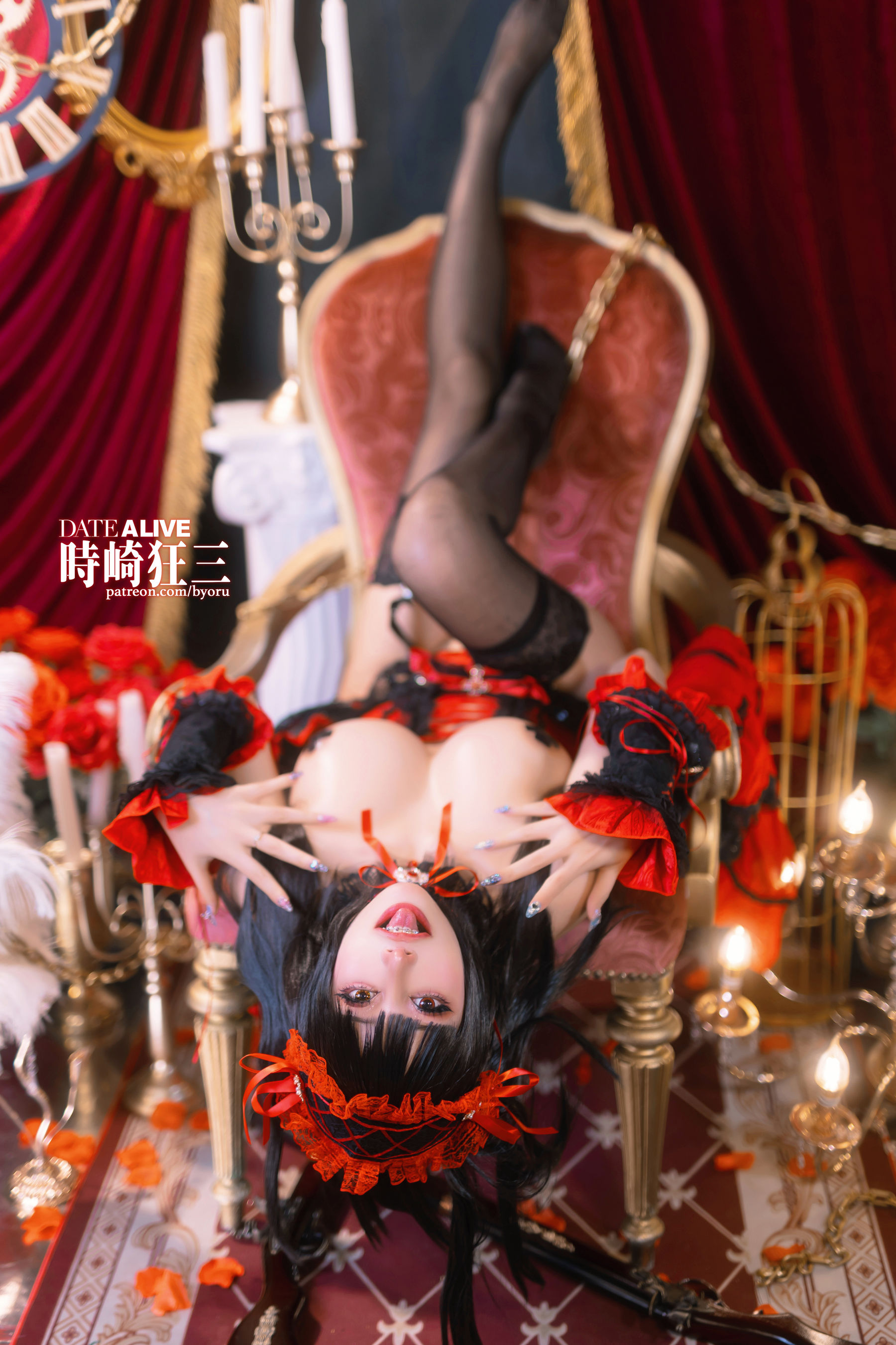 日本性感萝莉Byoru - Kurumi Tokisaki - Date A Live