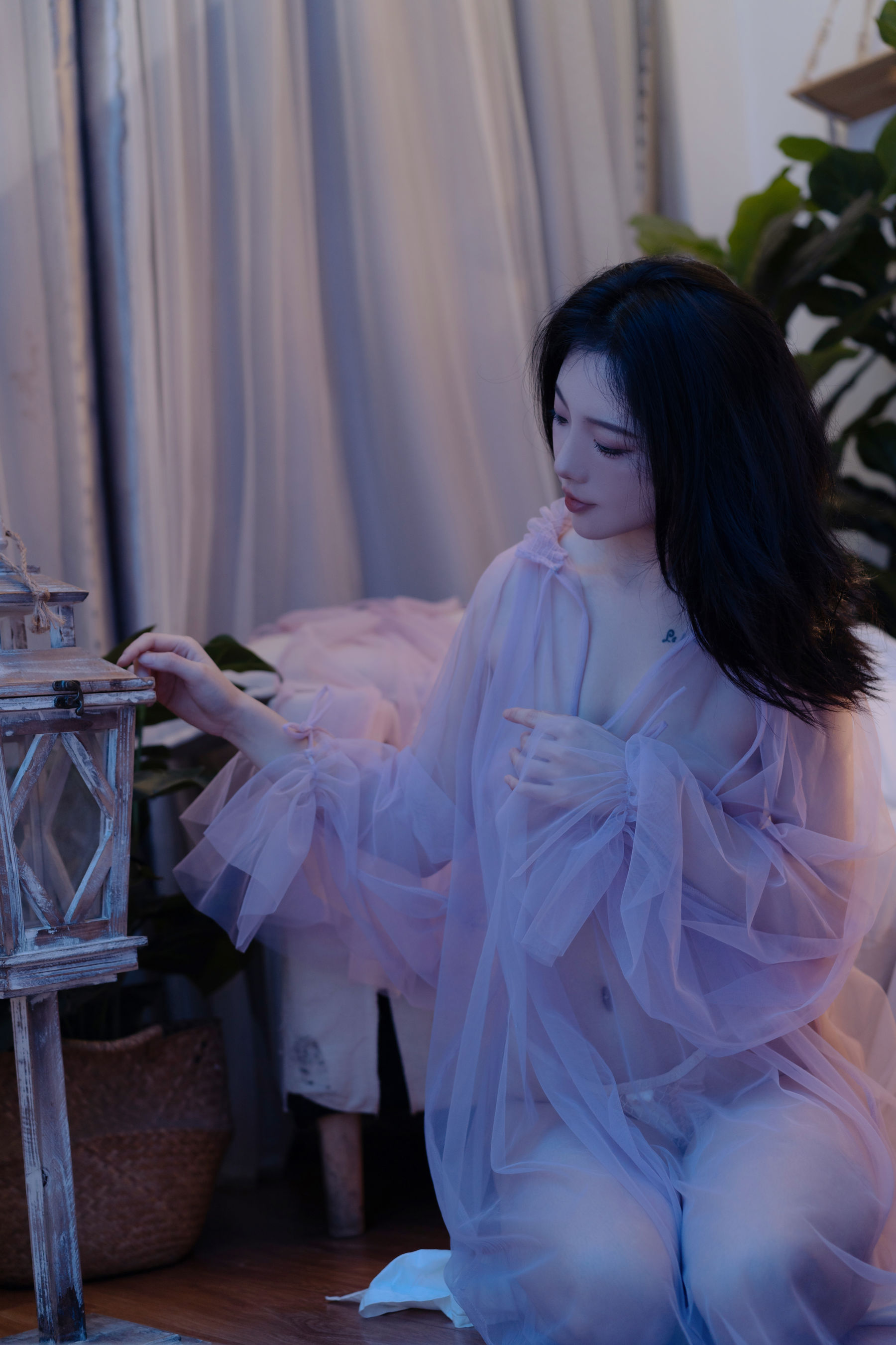 桃良阿宅 - 紫纱裙