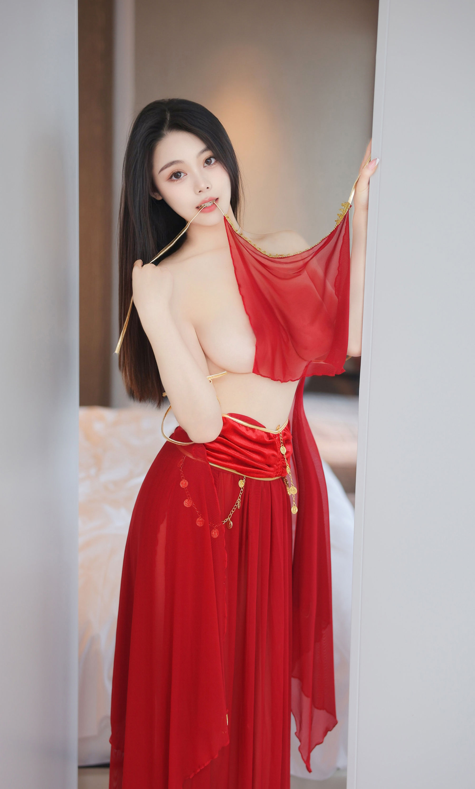 清妙 - 红色舞裙
