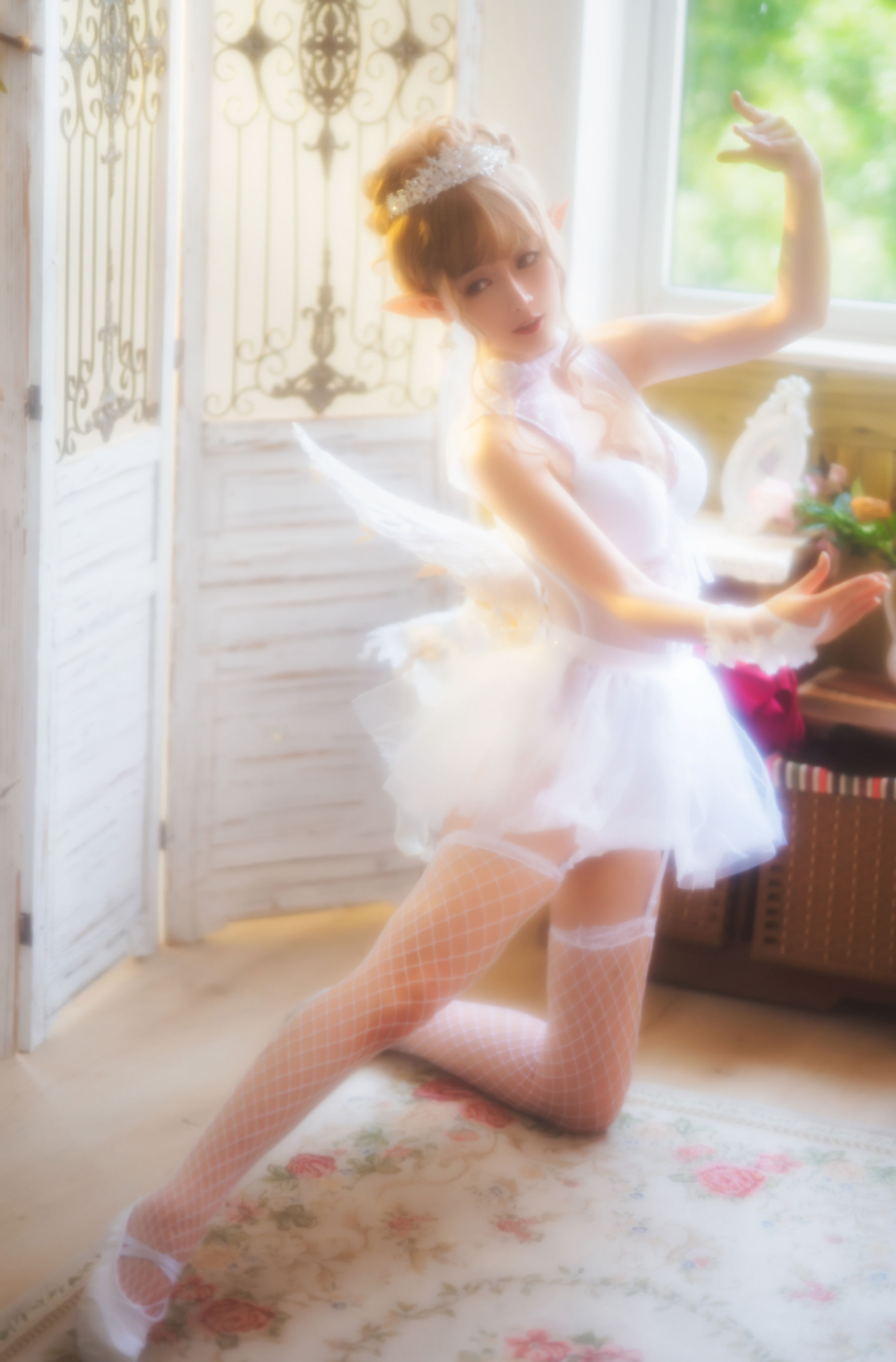 萌宠博主 yui金鱼 - 芭蕾主题夏日