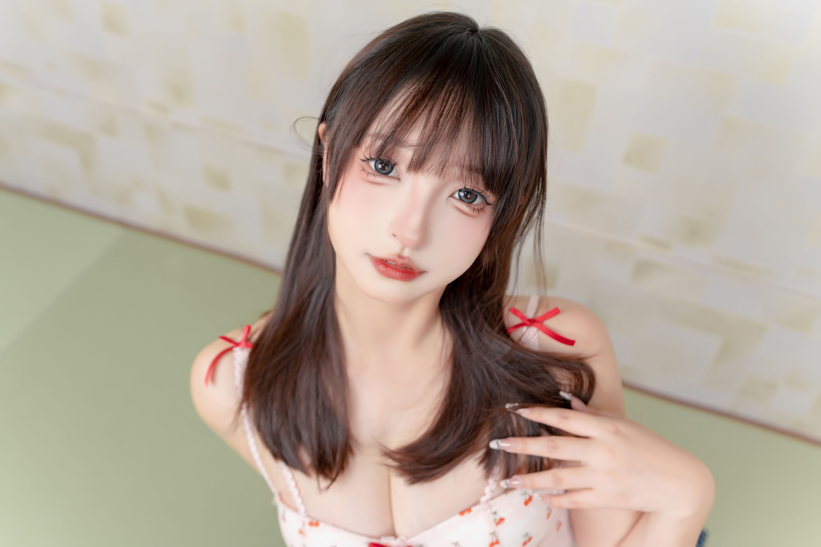 萝莉 神楽板真冬 之睡衣少女