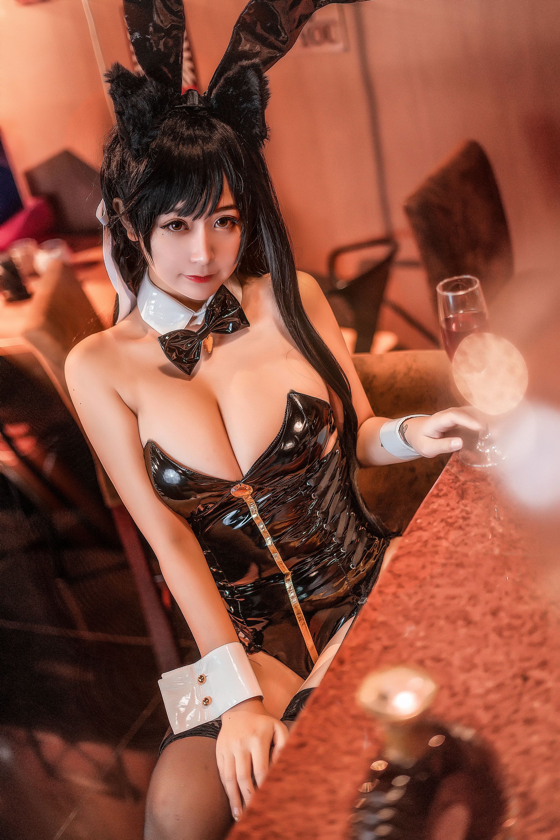 超人气Coser 鳗鱼霏儿&猫九酱 - 兔女郎