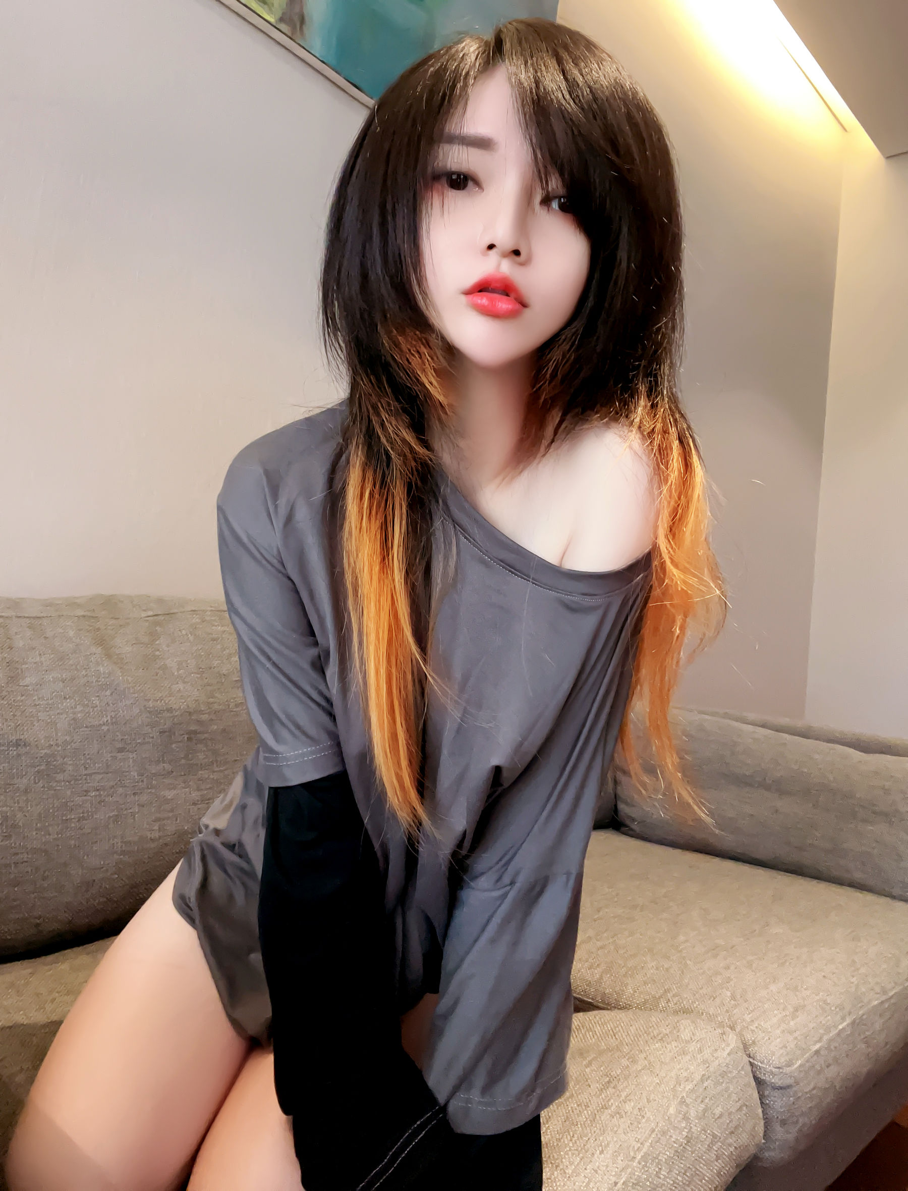 Coser小姐姐Potato Godzilla - Casual TeasingSelfie NSFW
