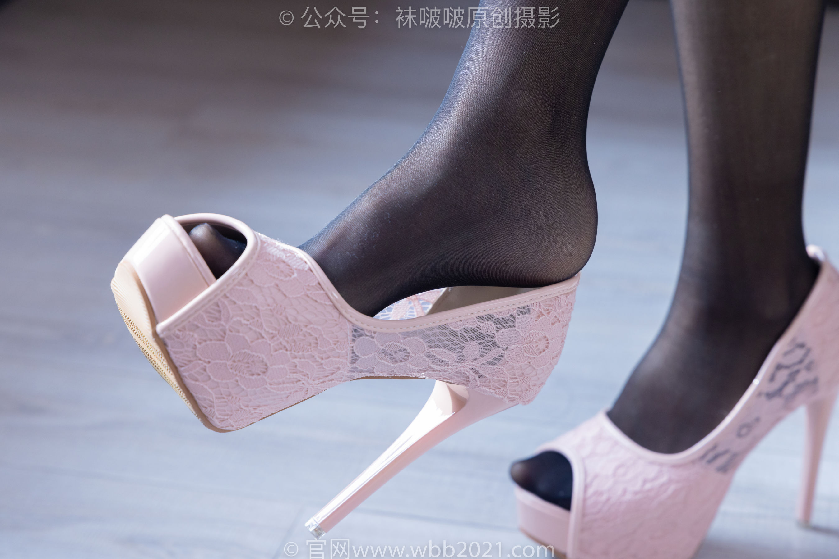 BoBoSocks袜啵啵 No.364 奶油 -高跟鞋、黑丝
