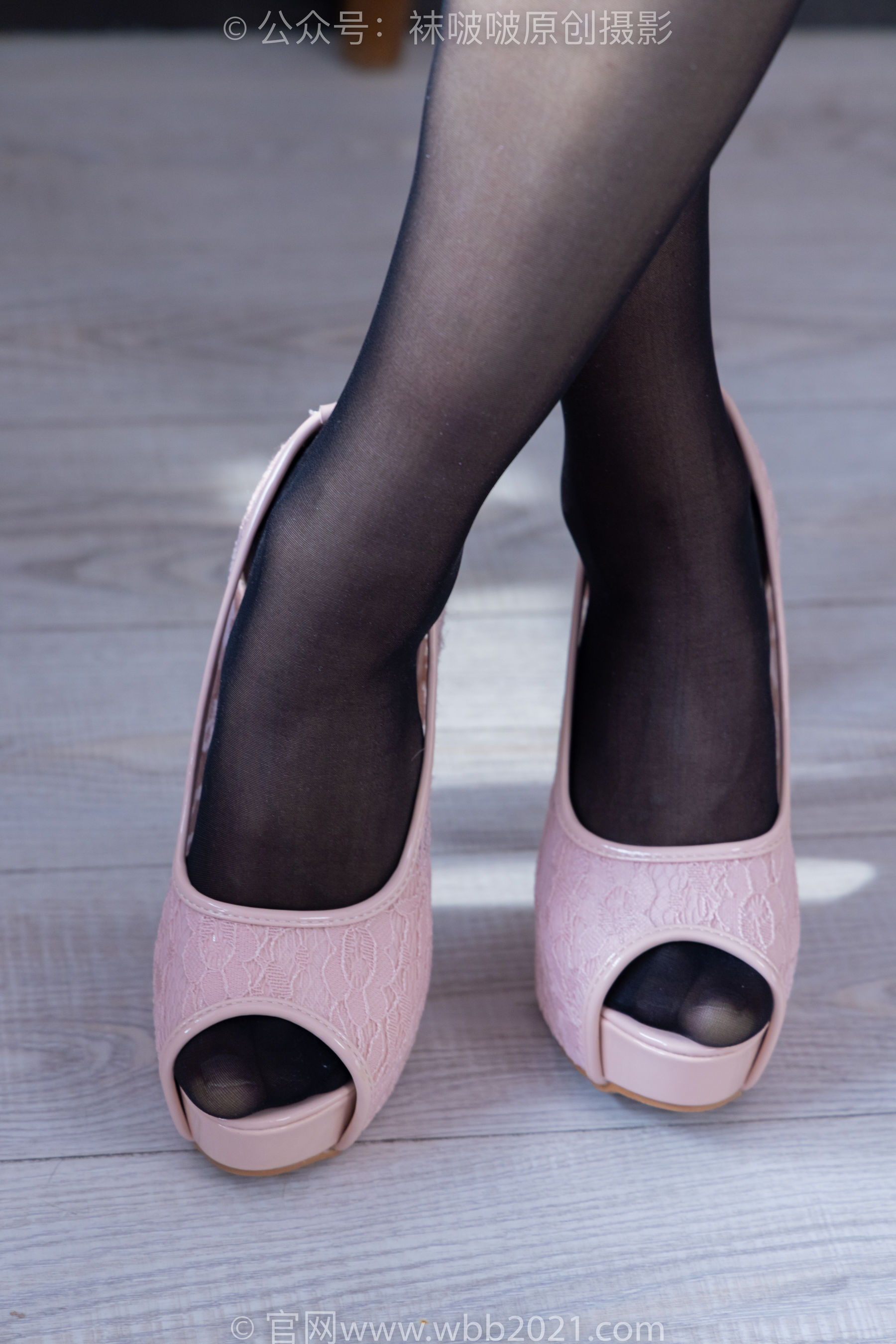 BoBoSocks袜啵啵 No.364 奶油 -高跟鞋、黑丝