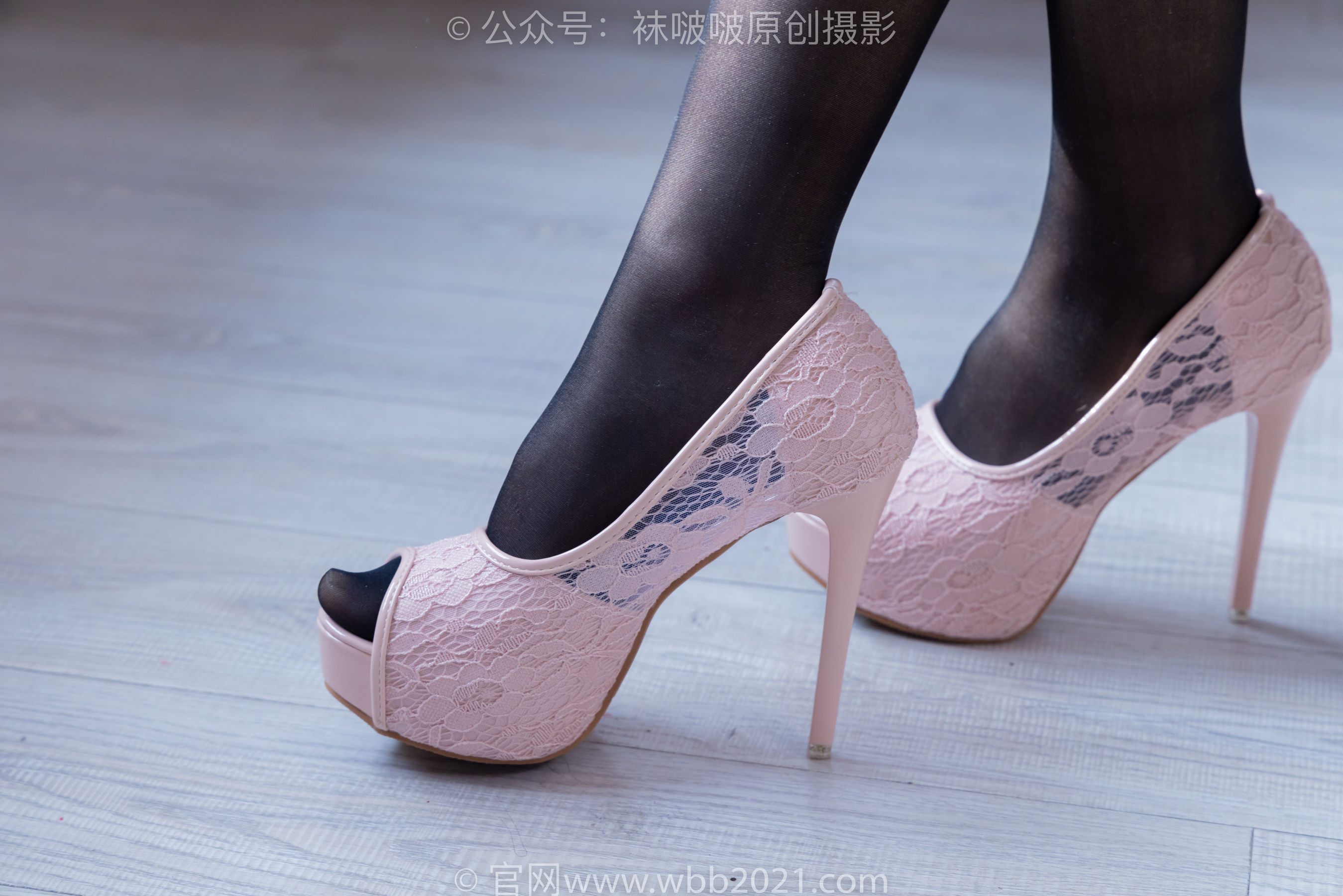 BoBoSocks袜啵啵 No.364 奶油 -高跟鞋、黑丝