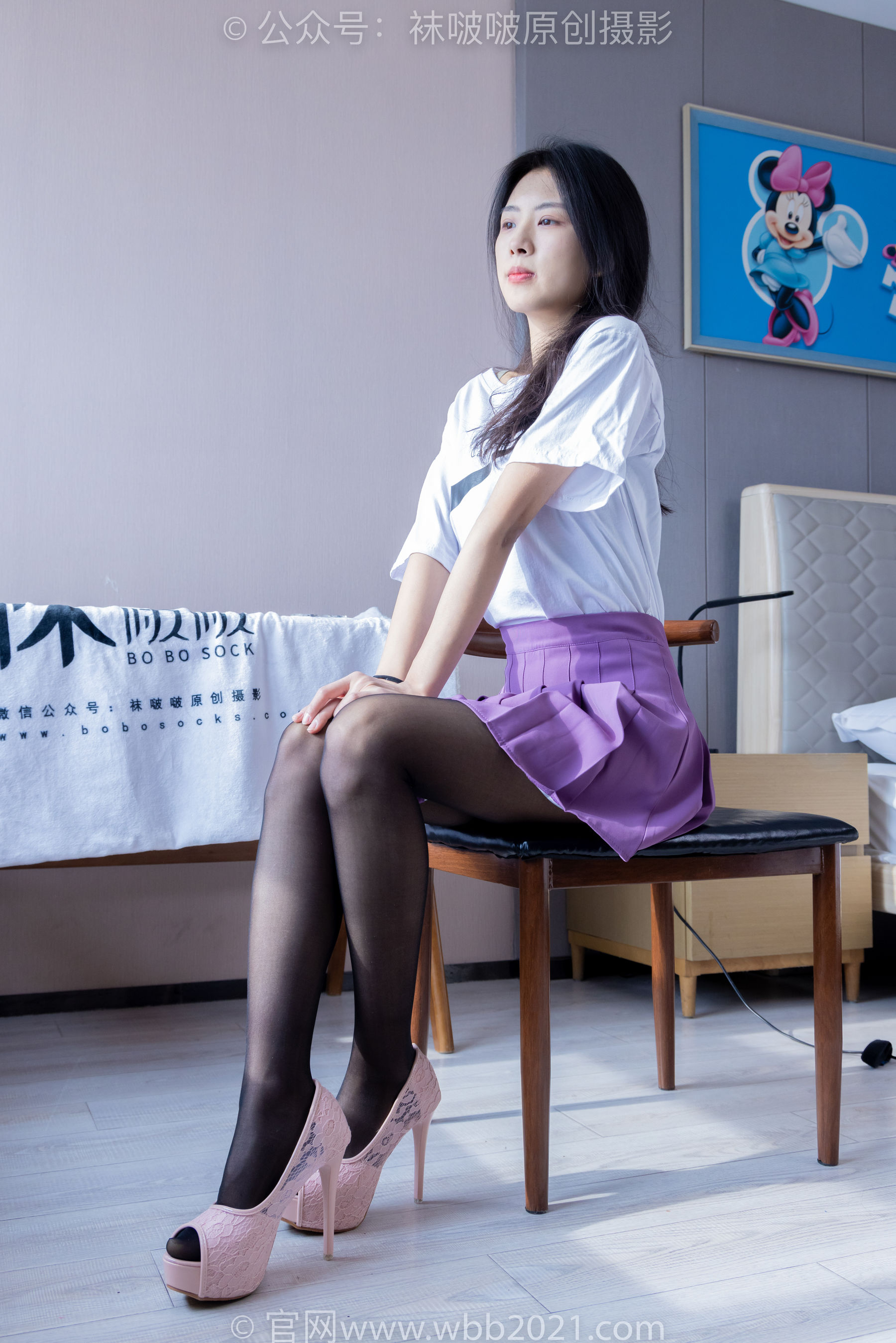 BoBoSocks袜啵啵 No.364 奶油 -高跟鞋、黑丝