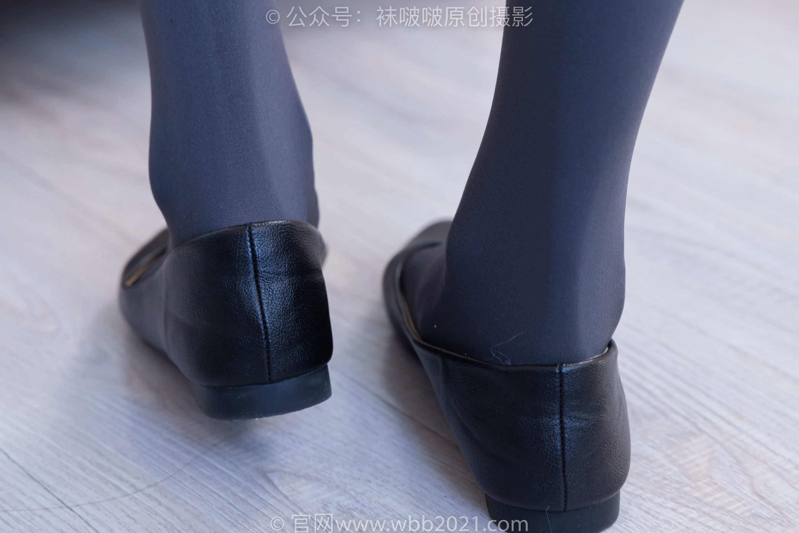 BoBoSocks袜啵啵 No.365 芝士 -短靴、平底鞋、厚黑丝、厚灰丝