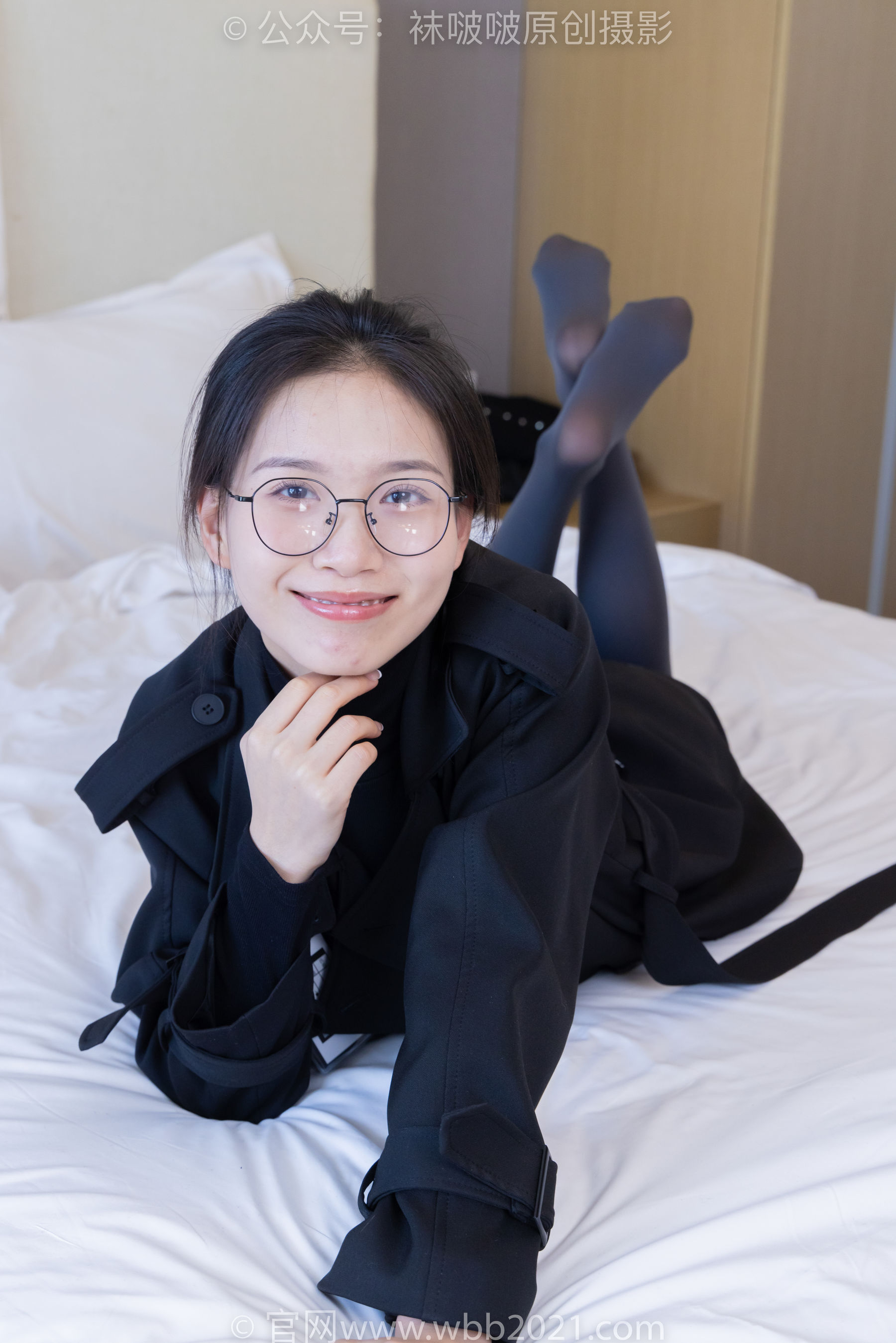 BoBoSocks袜啵啵 No.365 芝士 -短靴、平底鞋、厚黑丝、厚灰丝