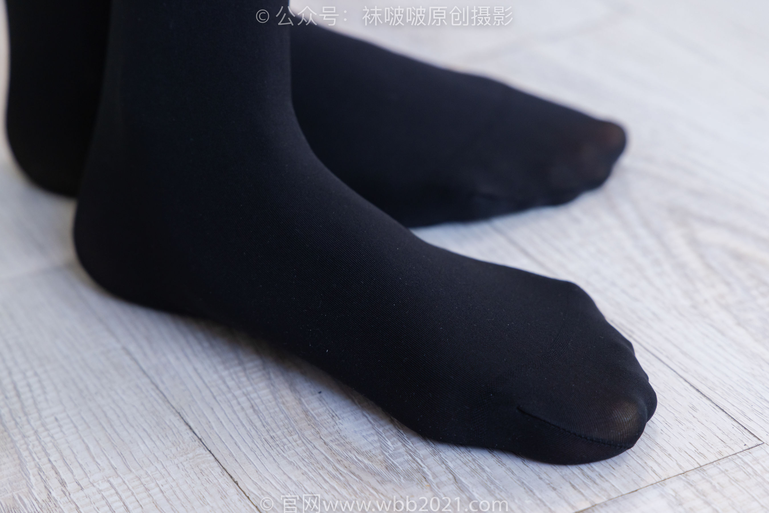 BoBoSocks袜啵啵 No.365 芝士 -短靴、平底鞋、厚黑丝、厚灰丝