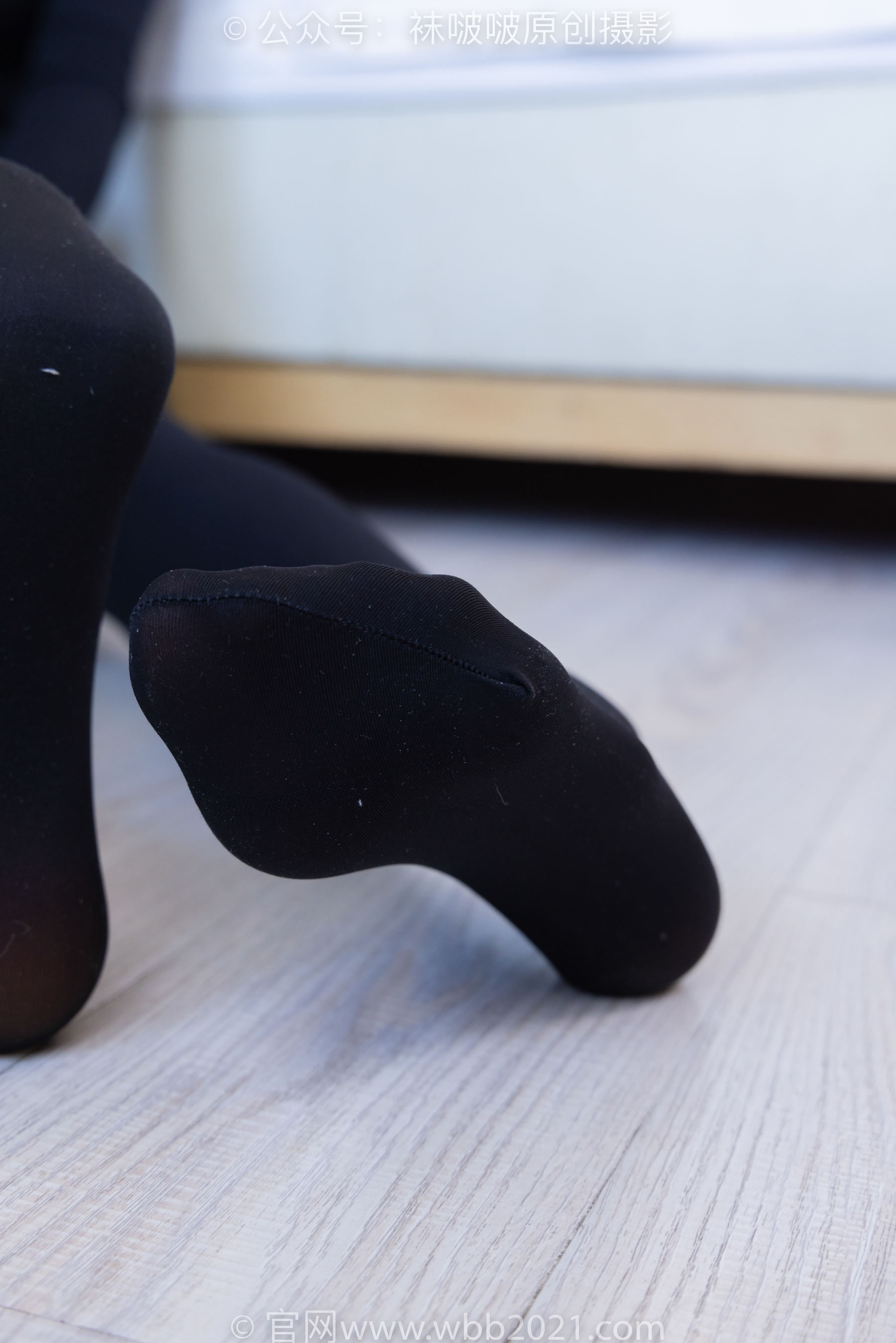 BoBoSocks袜啵啵 No.365 芝士 -短靴、平底鞋、厚黑丝、厚灰丝