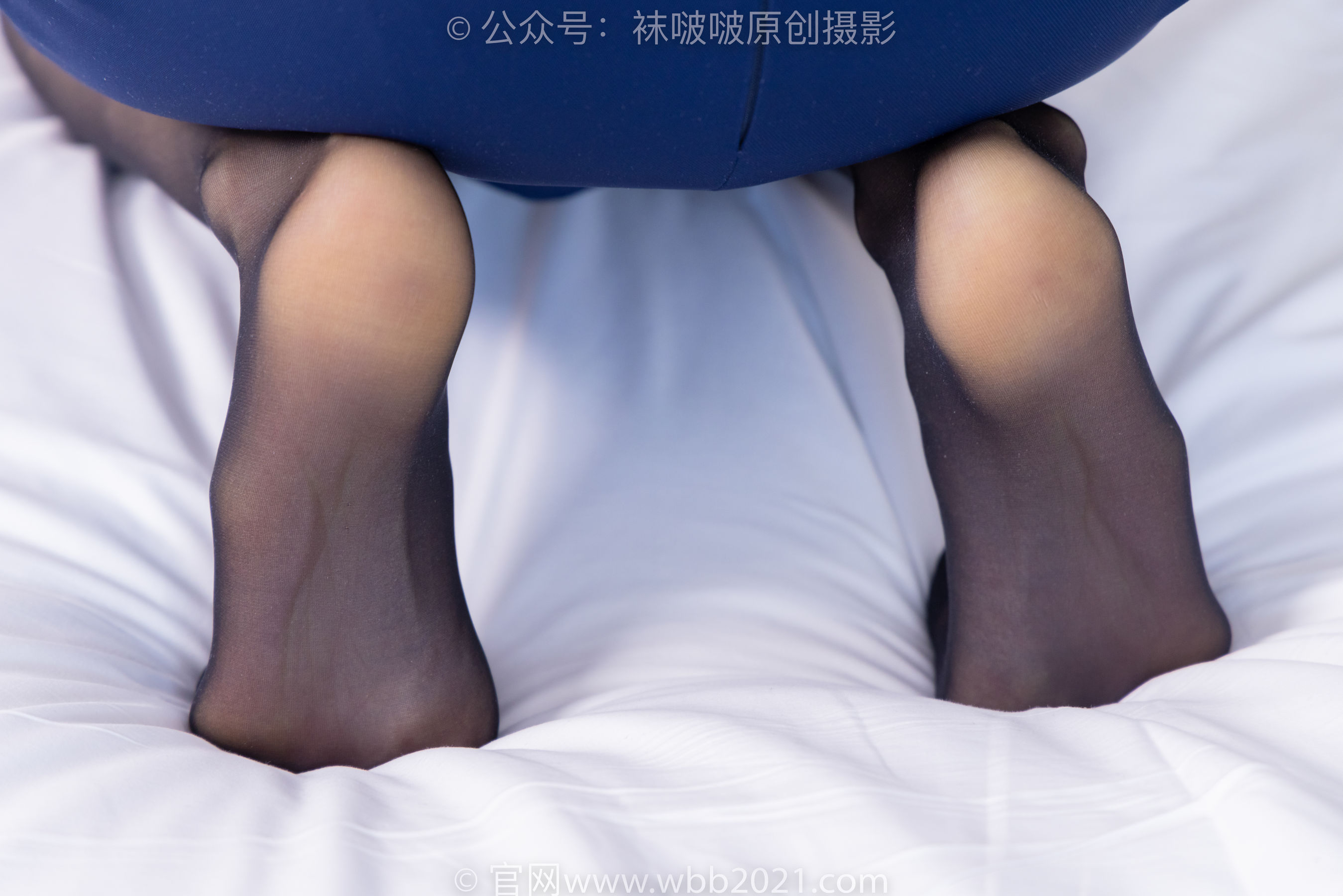 BoBoSocks袜啵啵 No.373 雪糕 -高跟凉鞋、黑丝（脚尖加固款）、ol制服