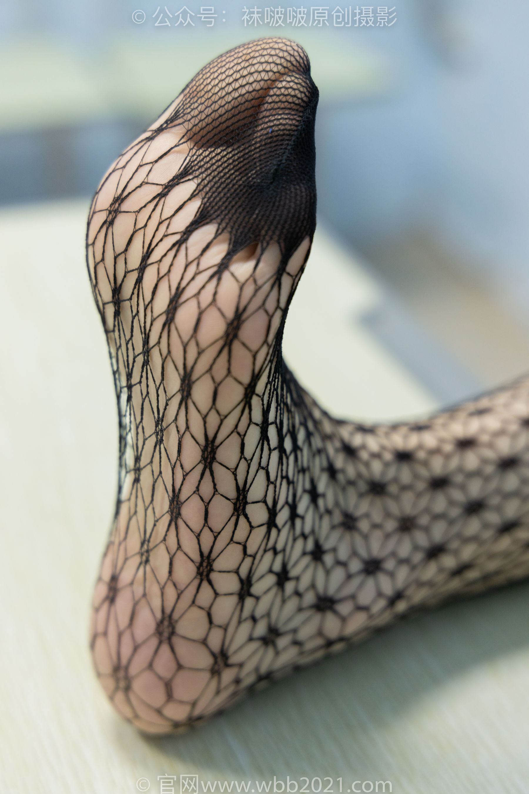BoBoSocks袜啵啵 No.375 小甜豆 -高跟鞋、黑色蕾丝网袜、校服裤里丝