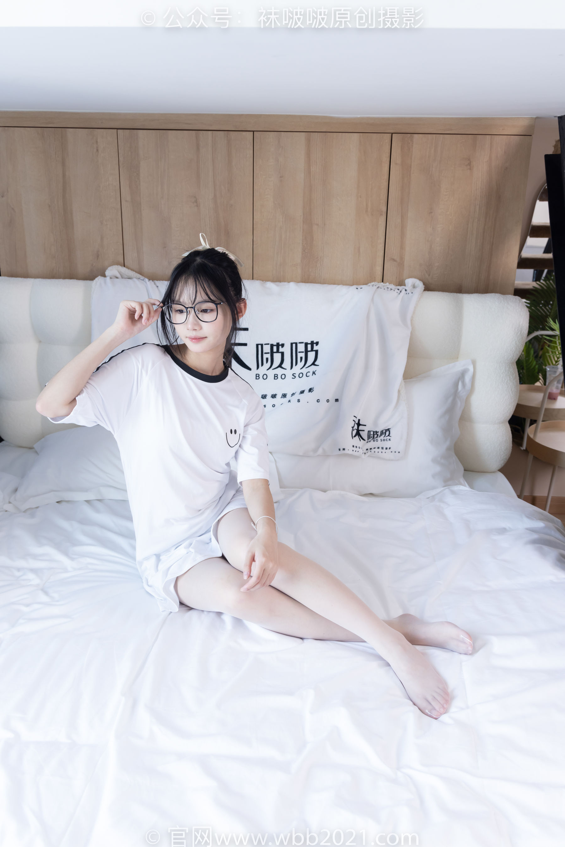 BoBoSocks袜啵啵 No.376 甜甜圈 -运动鞋、堆堆袜套、白丝
