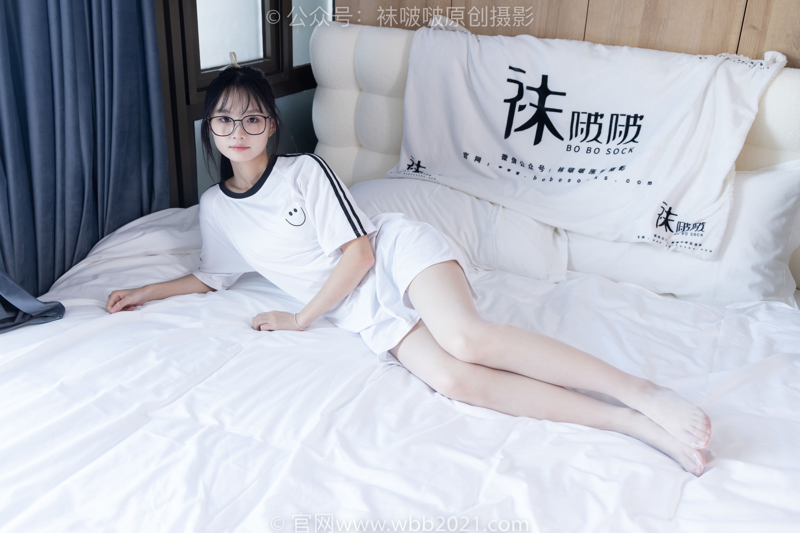 BoBoSocks袜啵啵 No.376 甜甜圈 -运动鞋、堆堆袜套、白丝