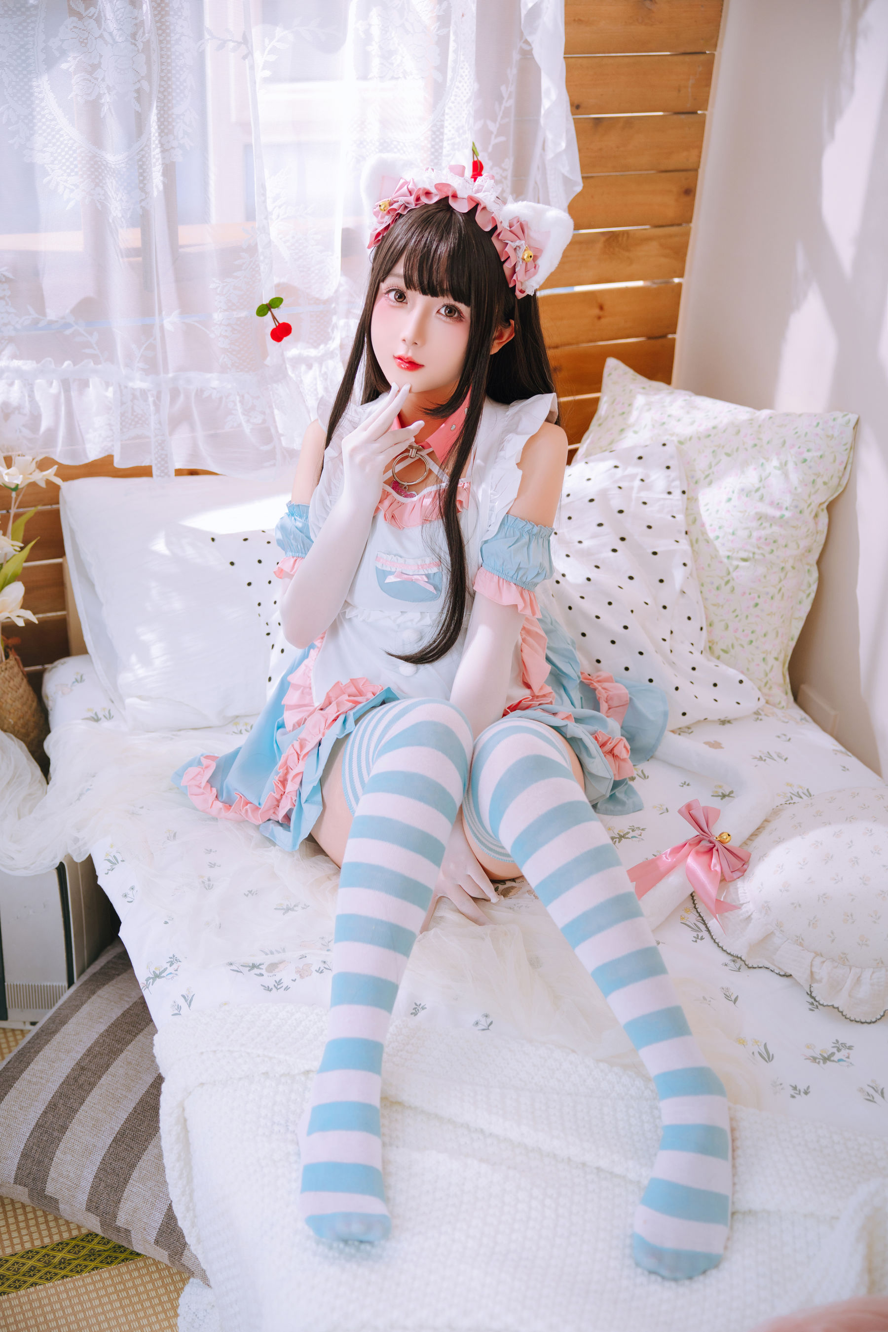 Cosplay 日奈娇 - 兔尾女仆