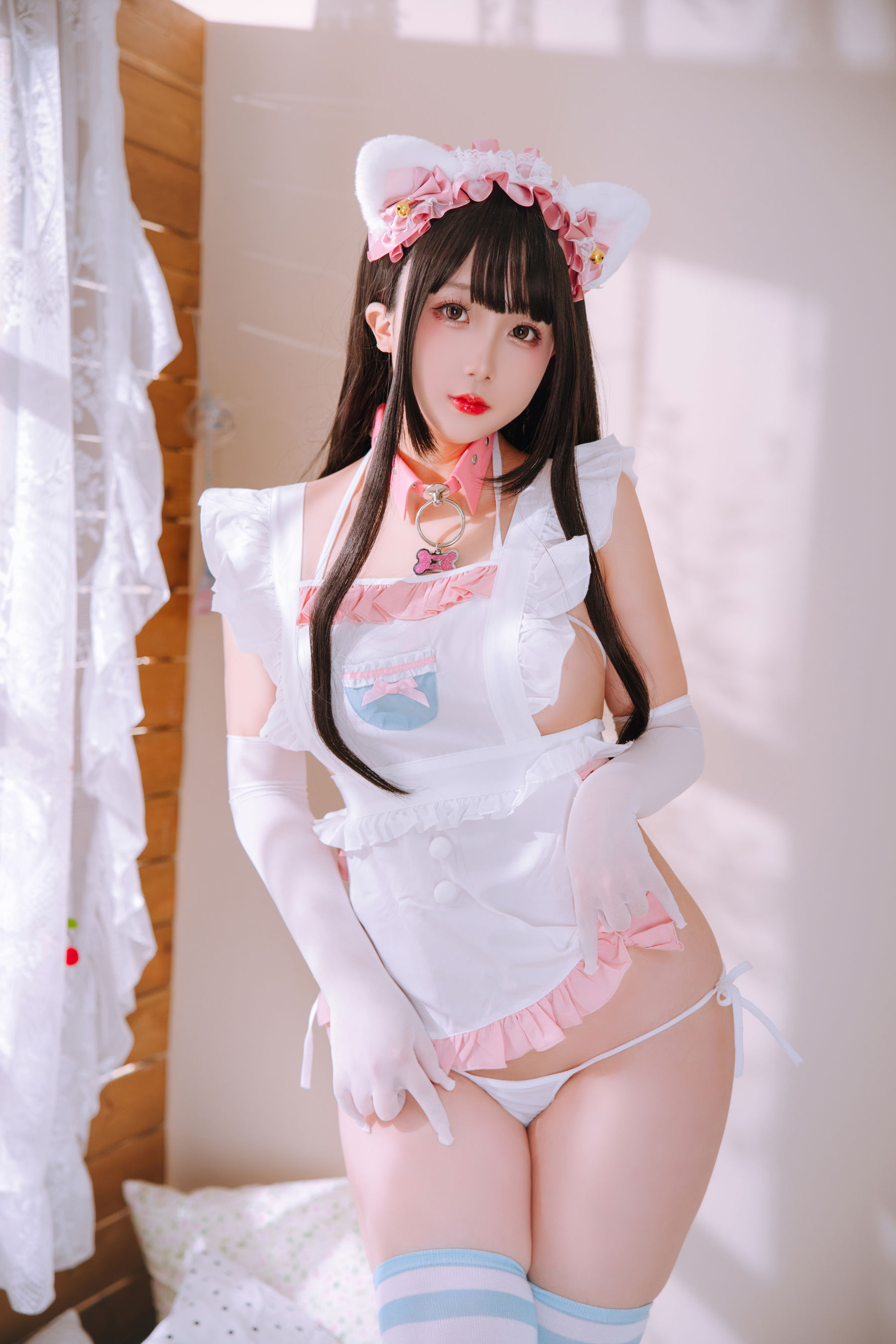Cosplay 日奈娇 - 兔尾女仆