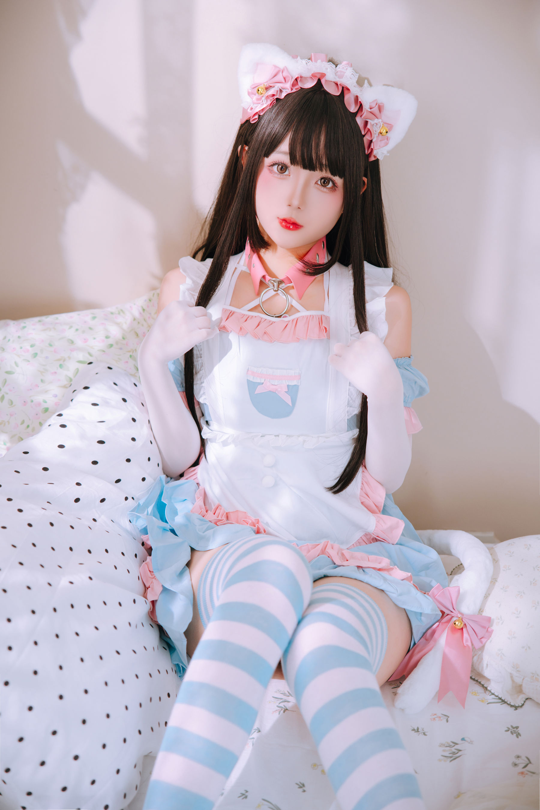 Cosplay 日奈娇 - 兔尾女仆