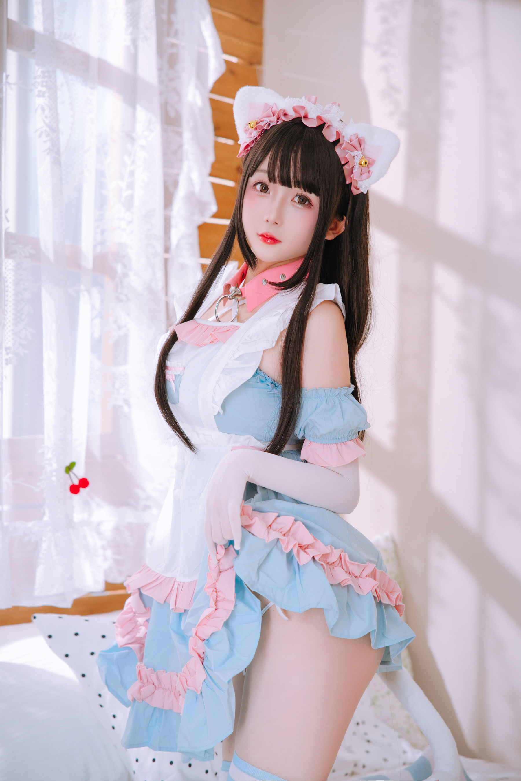 Cosplay 日奈娇 - 兔尾女仆