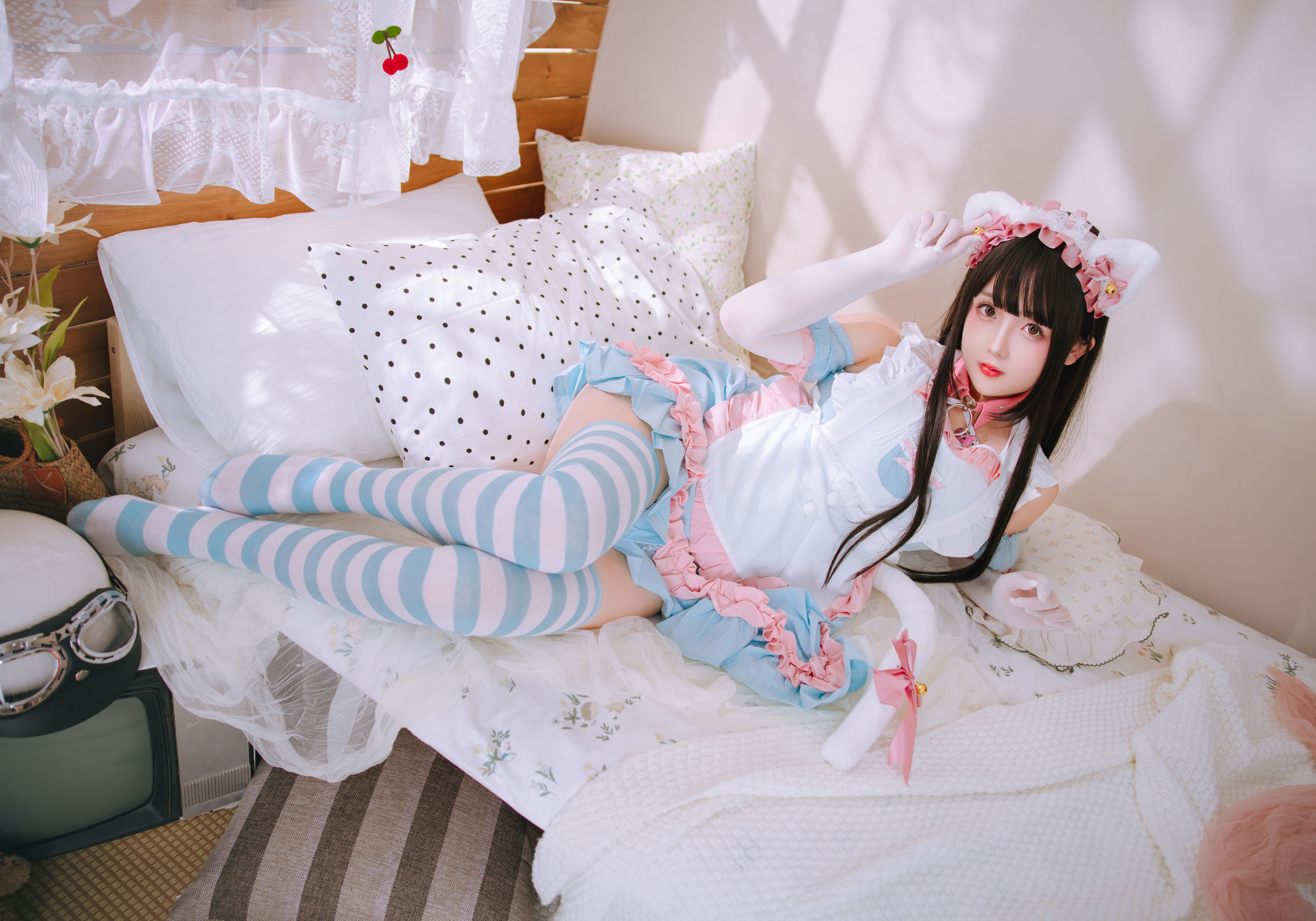 Cosplay 日奈娇 - 兔尾女仆