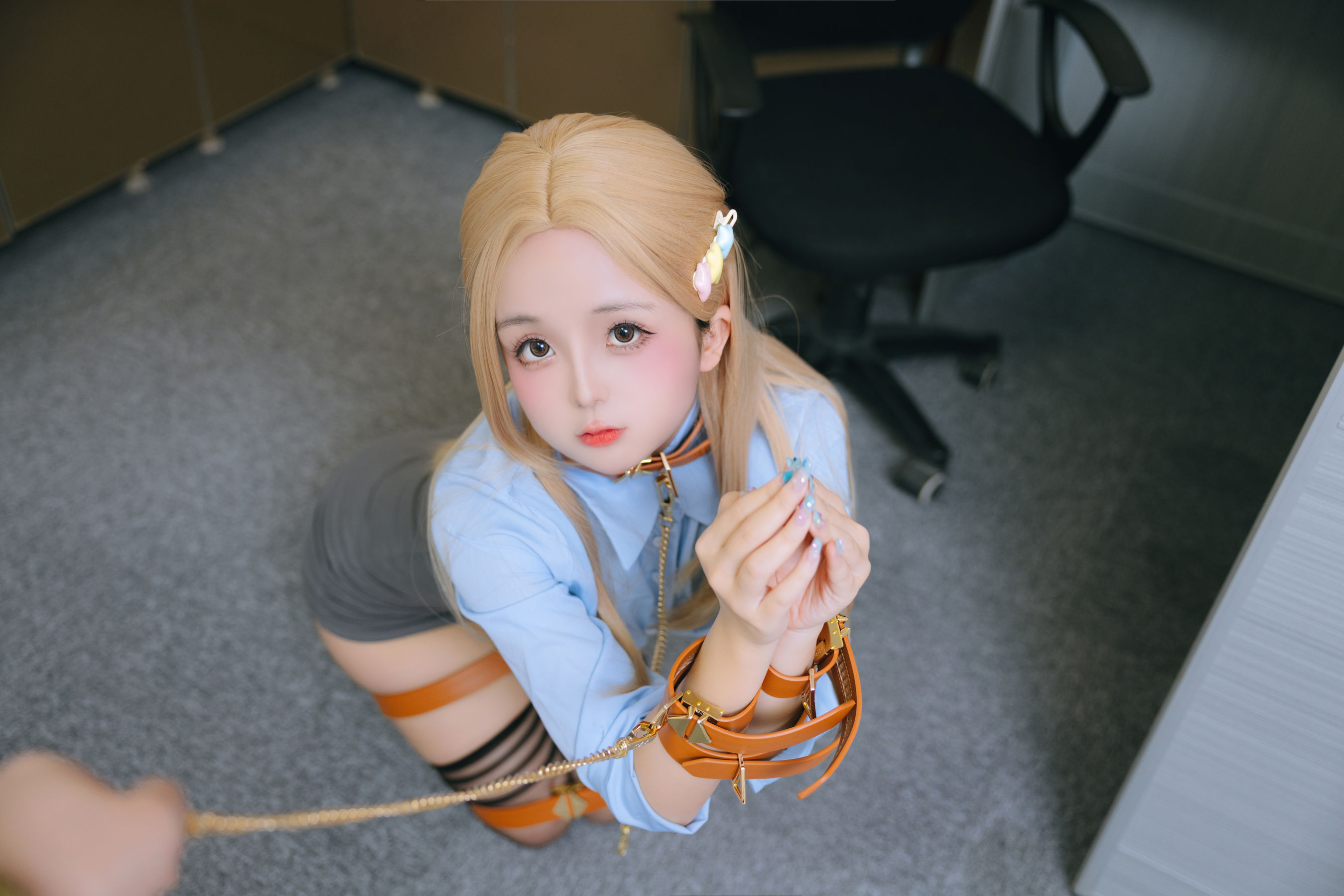 Cosplay 日奈娇 - 办公室