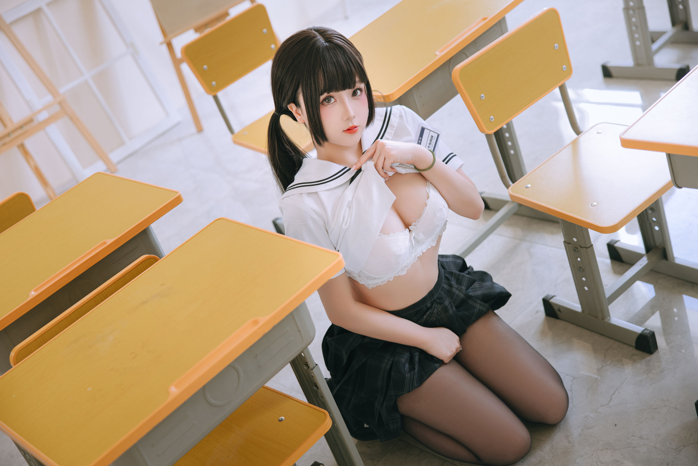 Cosplay 日奈娇 - 放学后