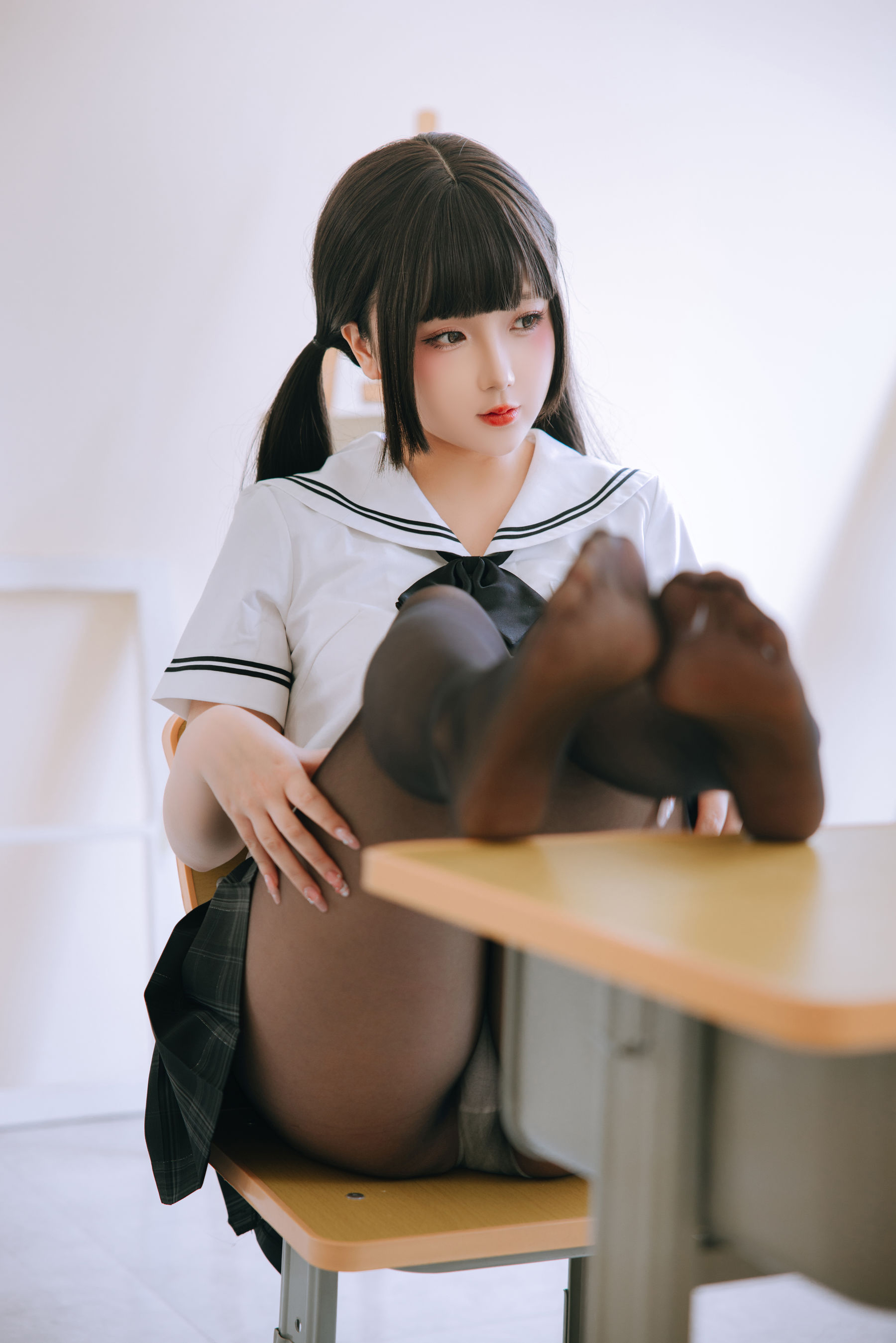 Cosplay 日奈娇 - 放学后