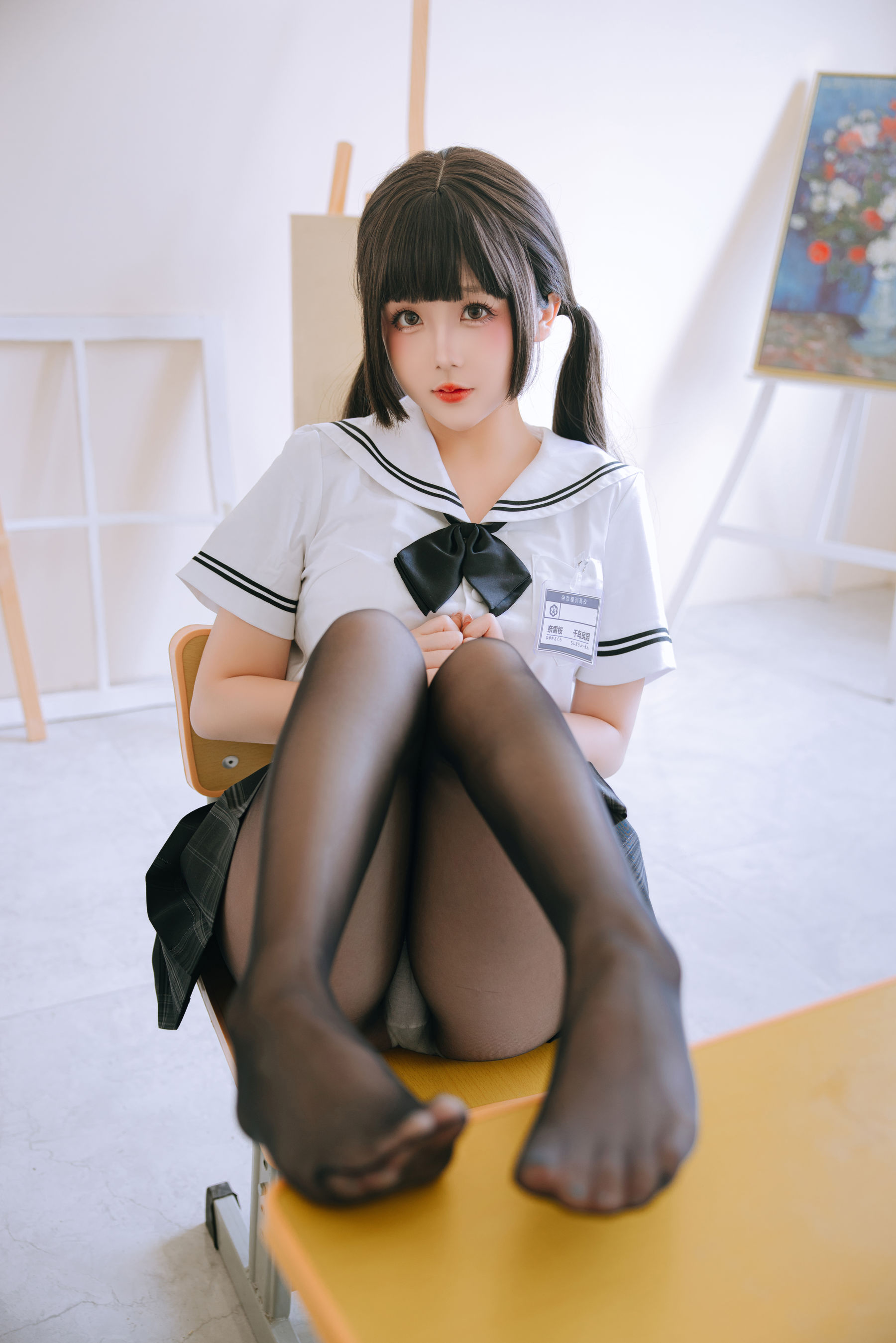 Cosplay 日奈娇 - 放学后