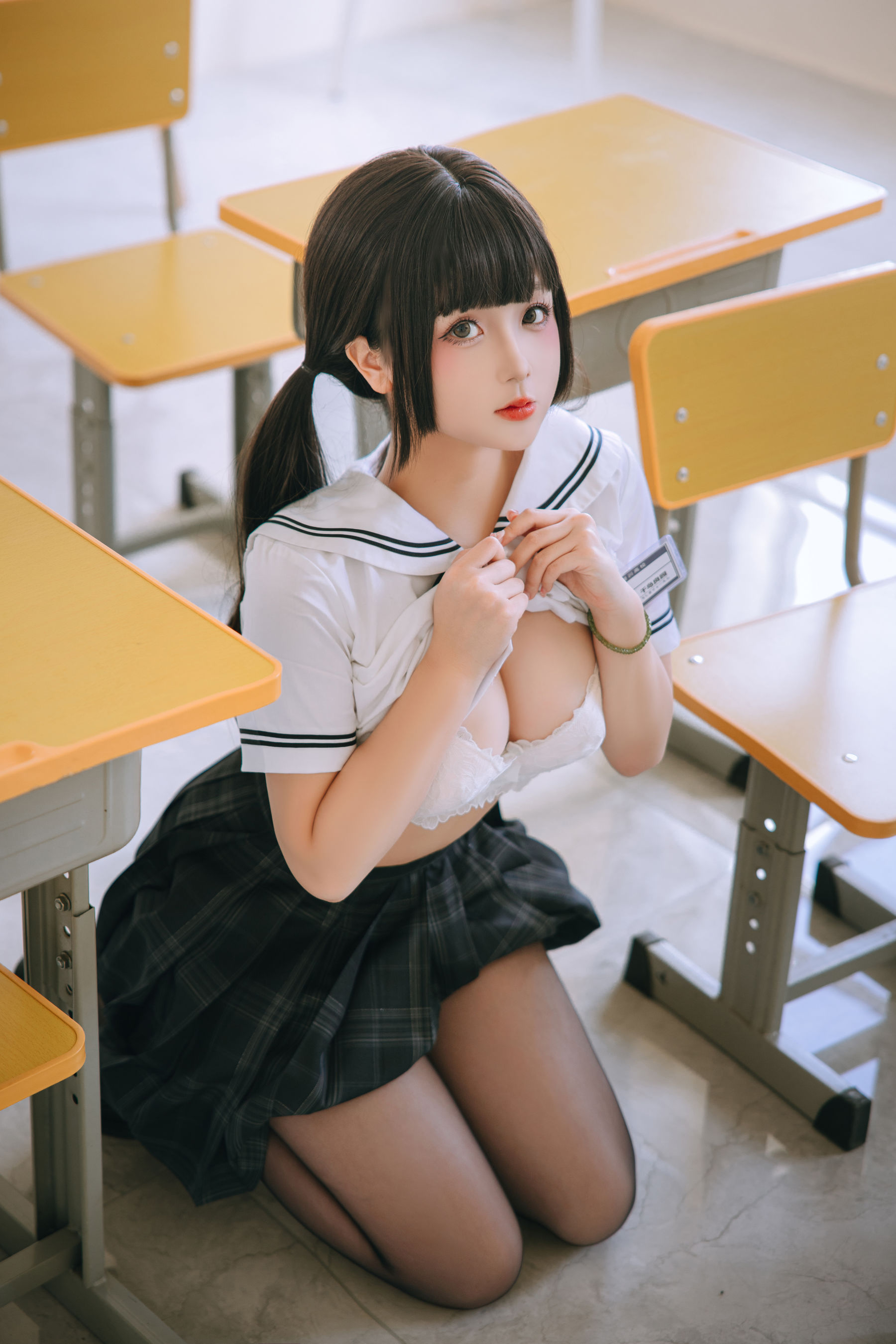 Cosplay 日奈娇 - 放学后