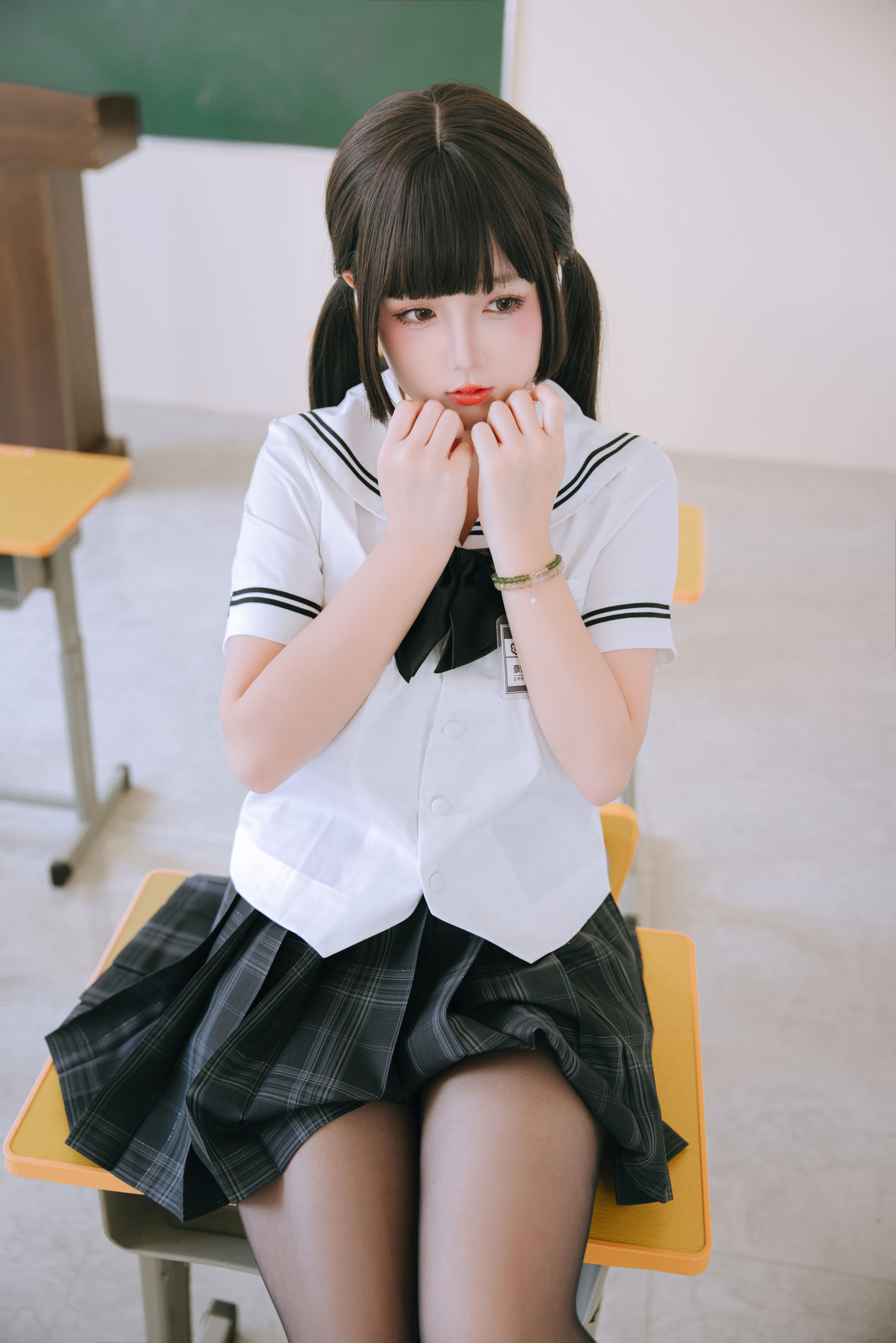 Cosplay 日奈娇 - 放学后