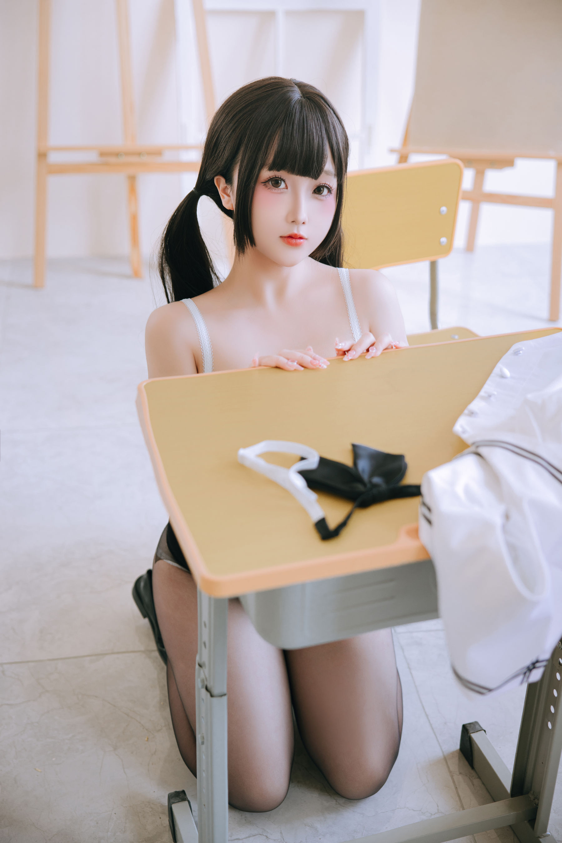 Cosplay 日奈娇 - 放学后